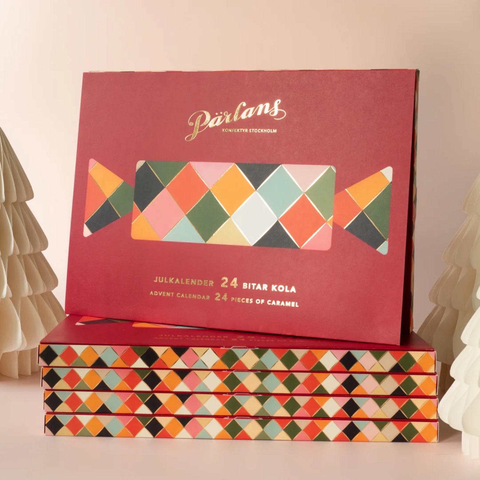 Adventskalender Pärlans kolor 24 bitar