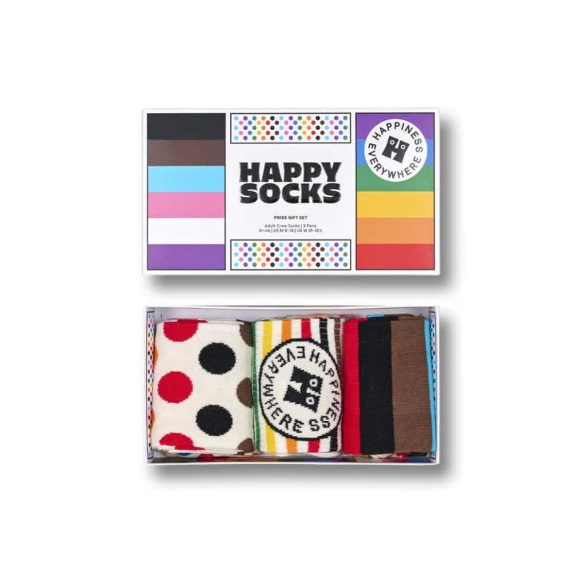 Happy socks Strumpor Pride Socks 3-pack 41-46