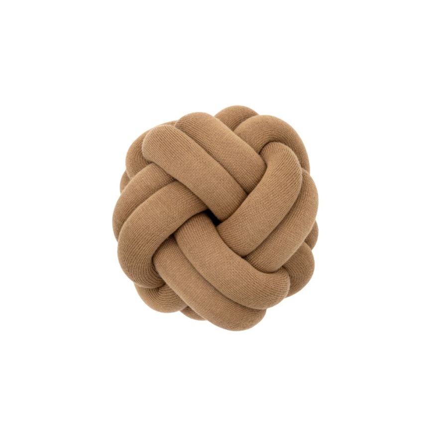 Design House Stockholm Kudde Knot Camel