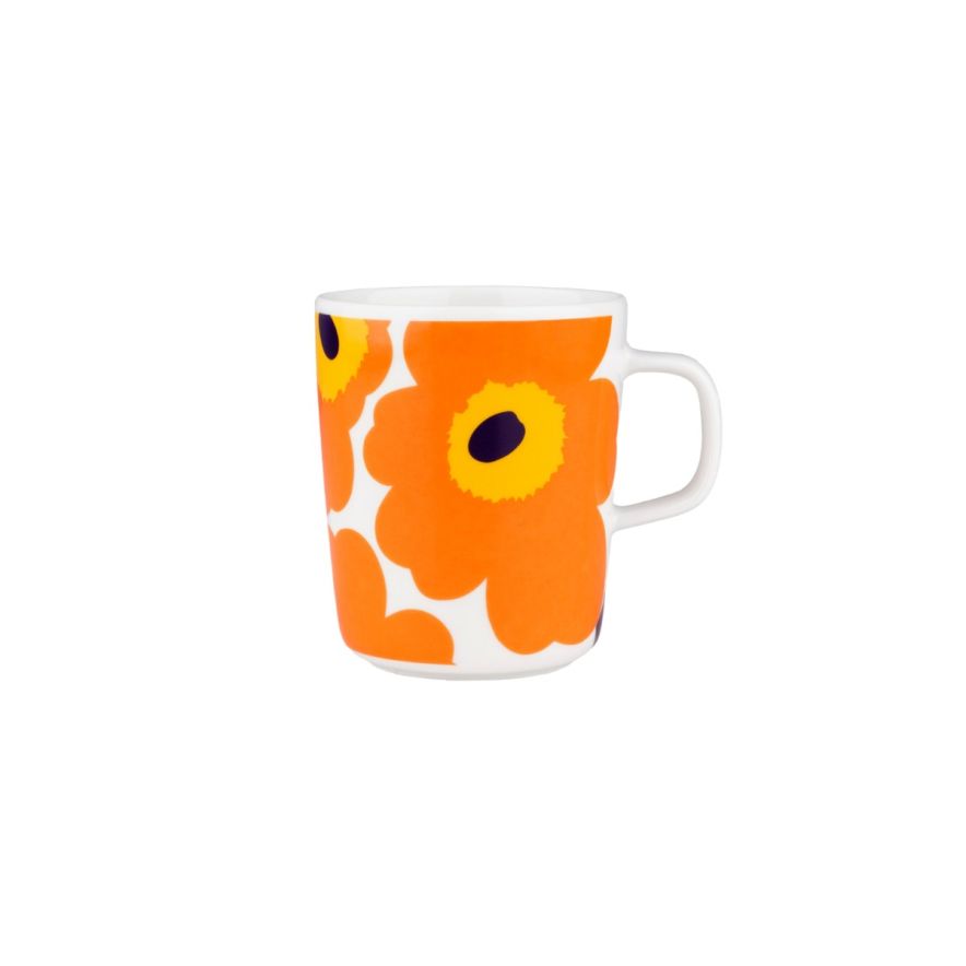 Marimekko Mugg Unikko 60th 2,5 dl Orange/Gul