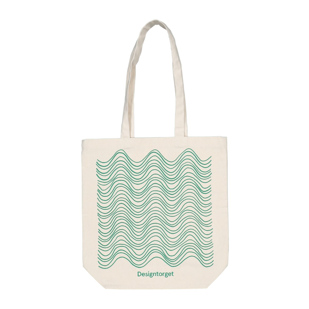 Created By Designtorget Tote bag Designtorget Våg Grön