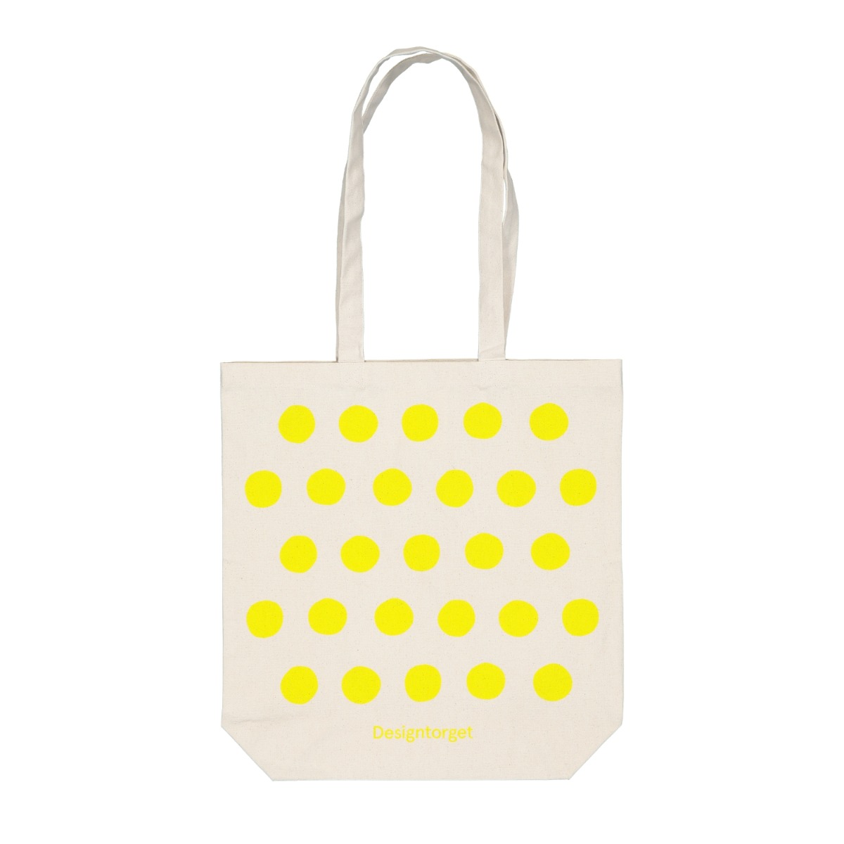 Created By Designtorget Tote bag Designtorget Prick Gul