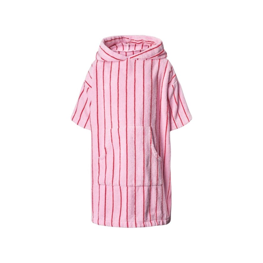 Bongusta Badrock Poncho Naram Rosa/Röd 2-4 år