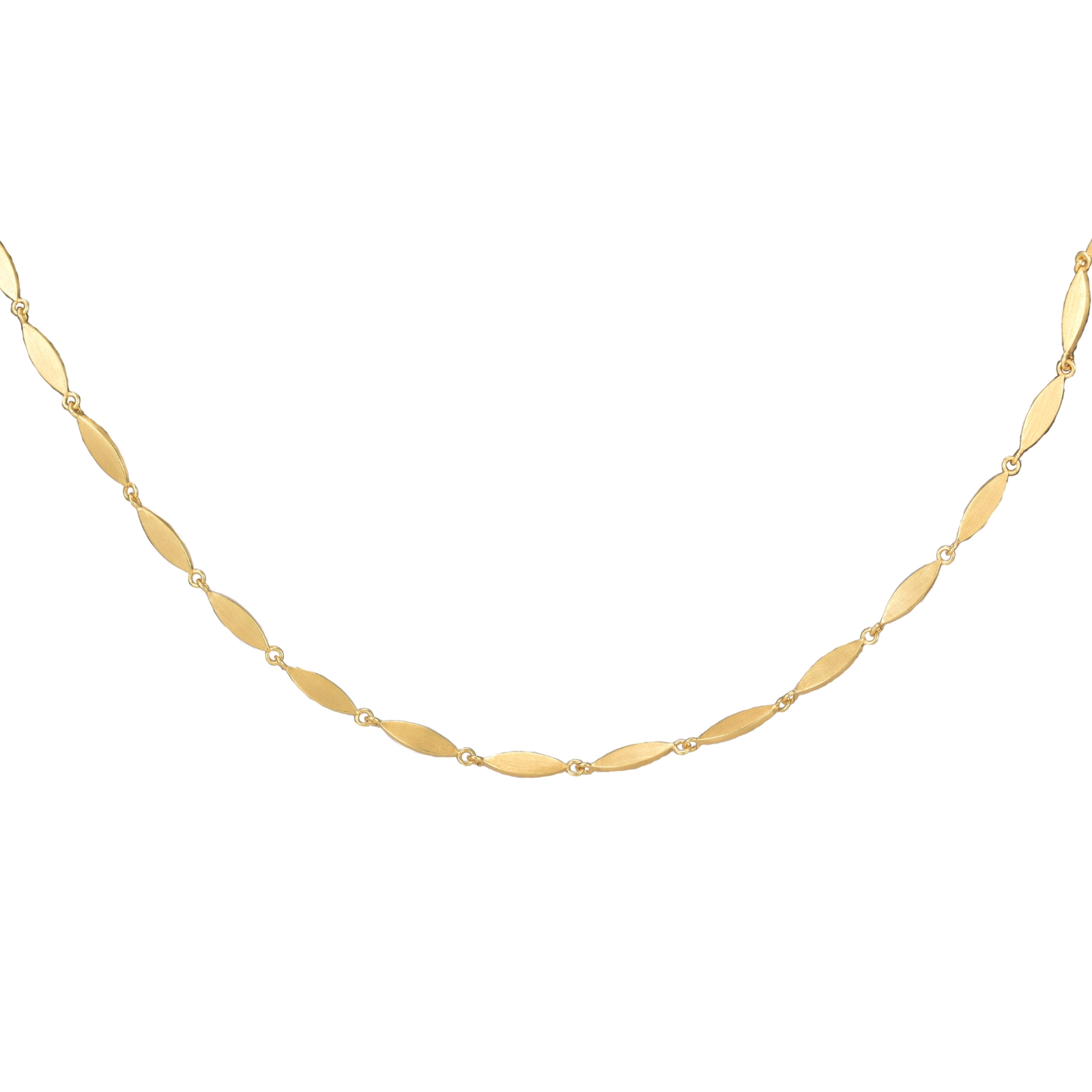 Created By Designtorget Halsband Lea Guld