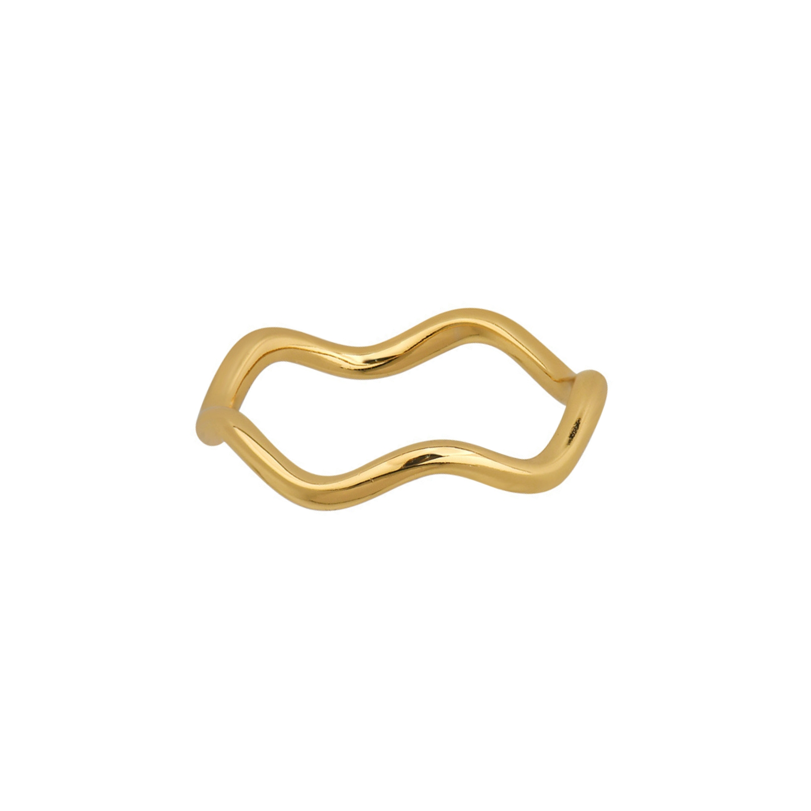 Created By Designtorget Ring Audio Guld blank 16 mm