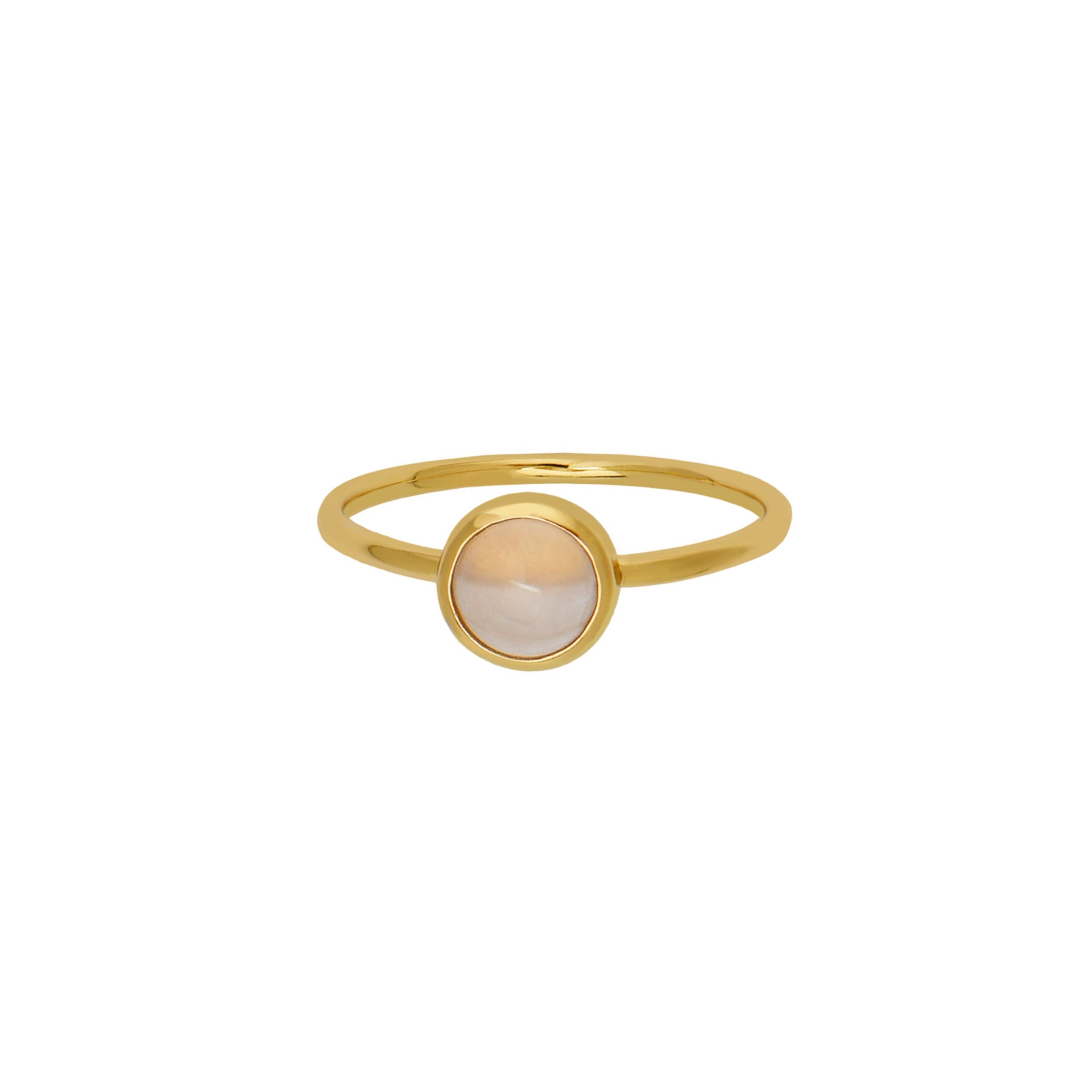 Created By Designtorget Ring Dear Guld Rosa 19 mm