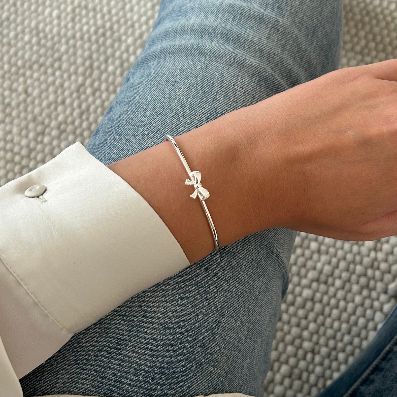 Created By Designtorget Armband Rosetta Silver