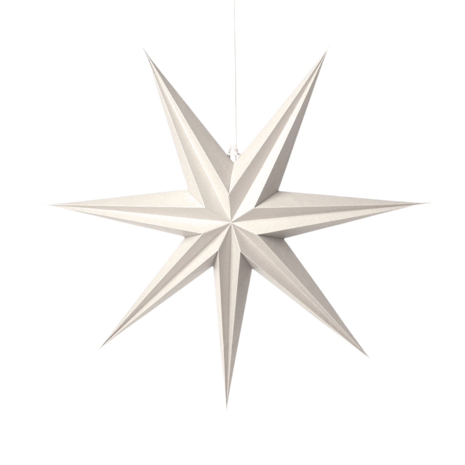 Adventsstjärna DT Isak 90cm Offwhite