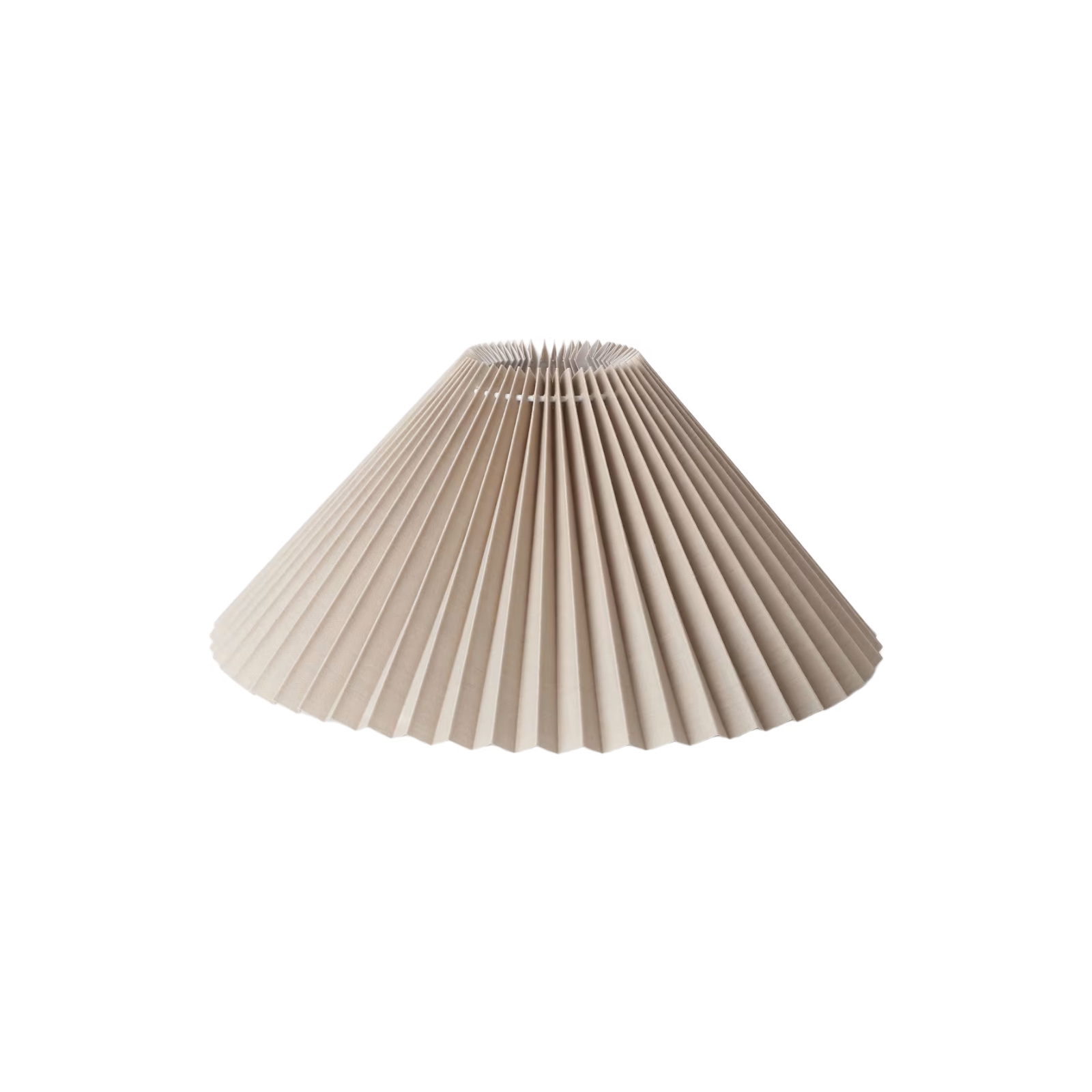 Läs mer om Lampskärm Plisserad Dia 35cm Beige