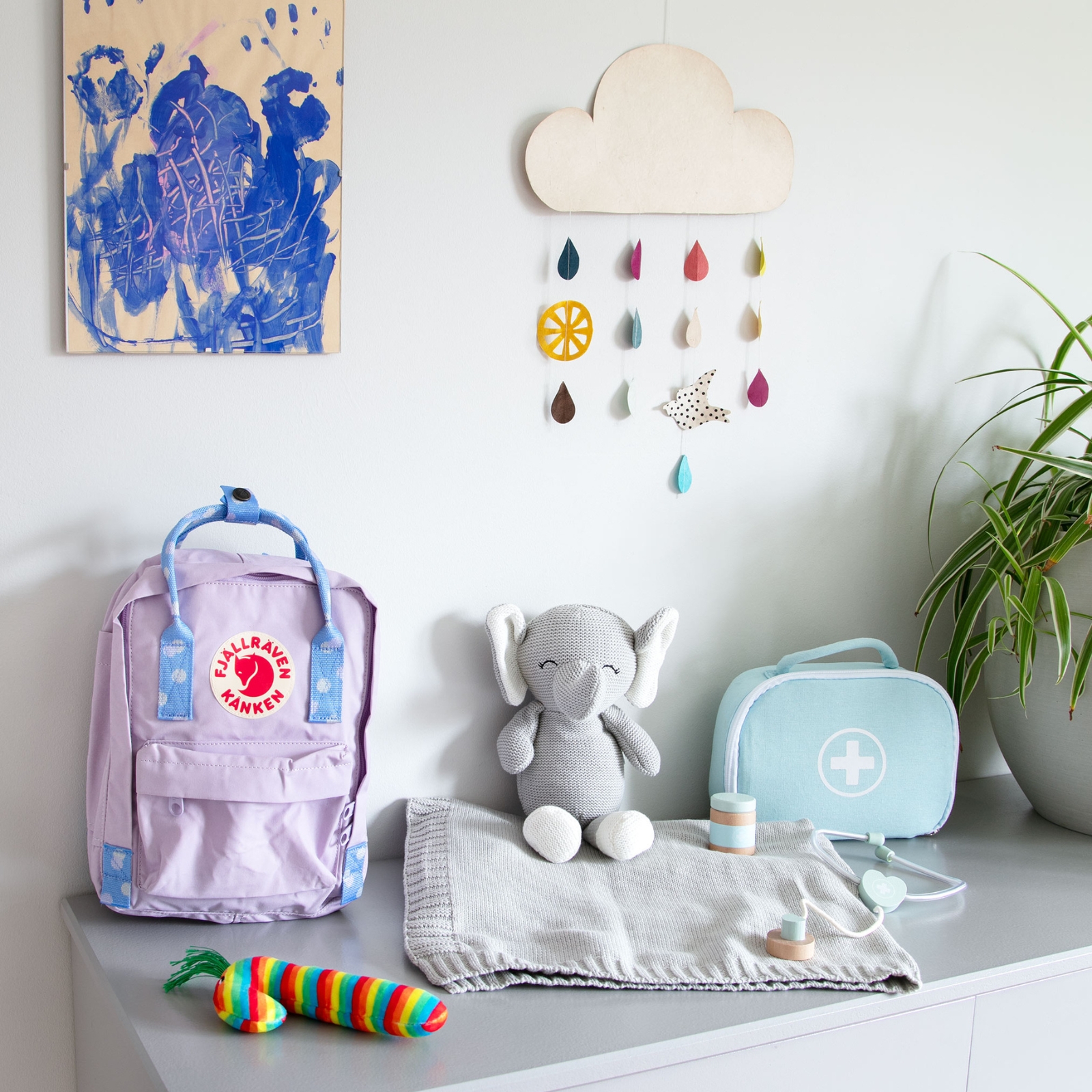 Kånken Mini Lavendel -Confetti Fjällräven Handla möbler online