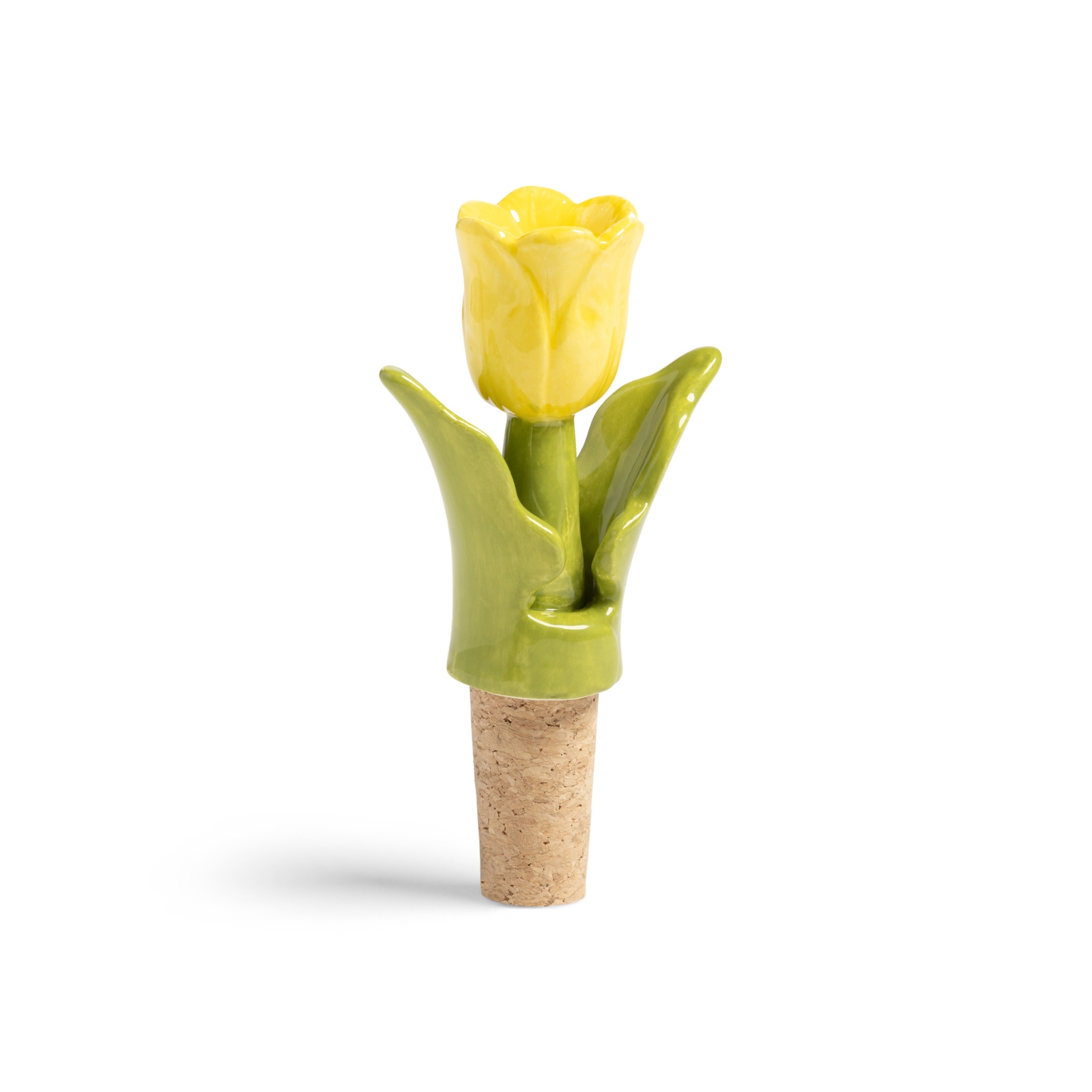 Flaskstoppare Tulip Gul