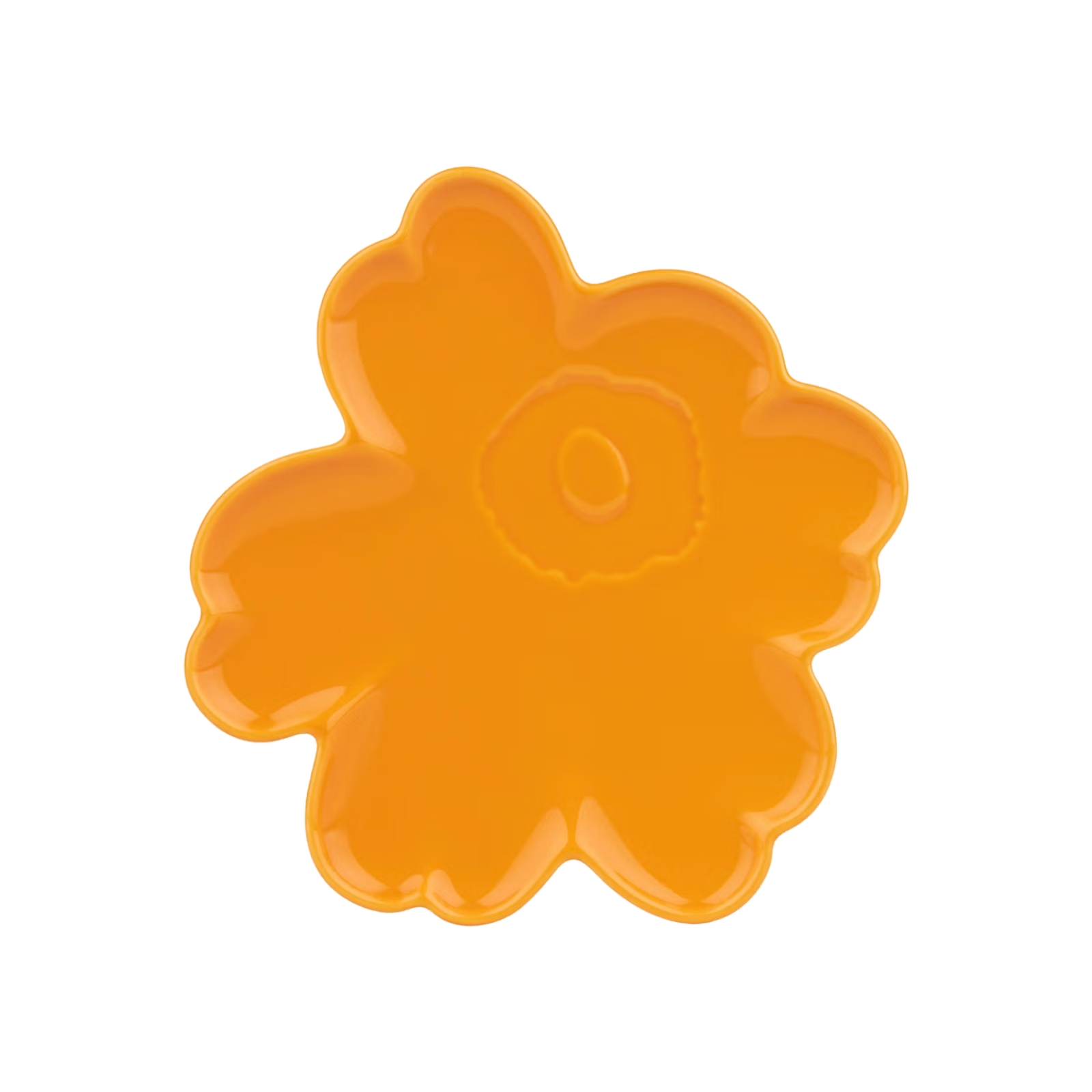 Fat Unikko shape 20 cm orange