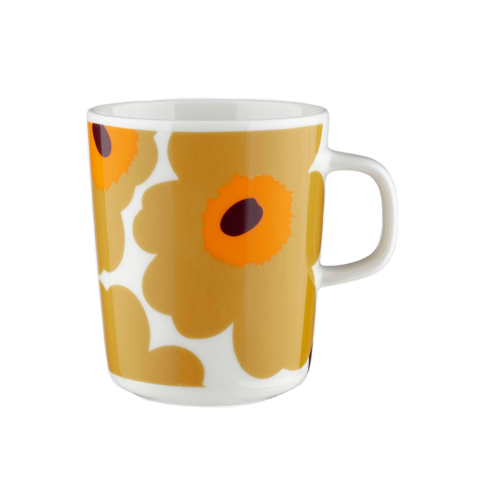 Mugg Oiva / Unikko 2,5 dl senap/orange