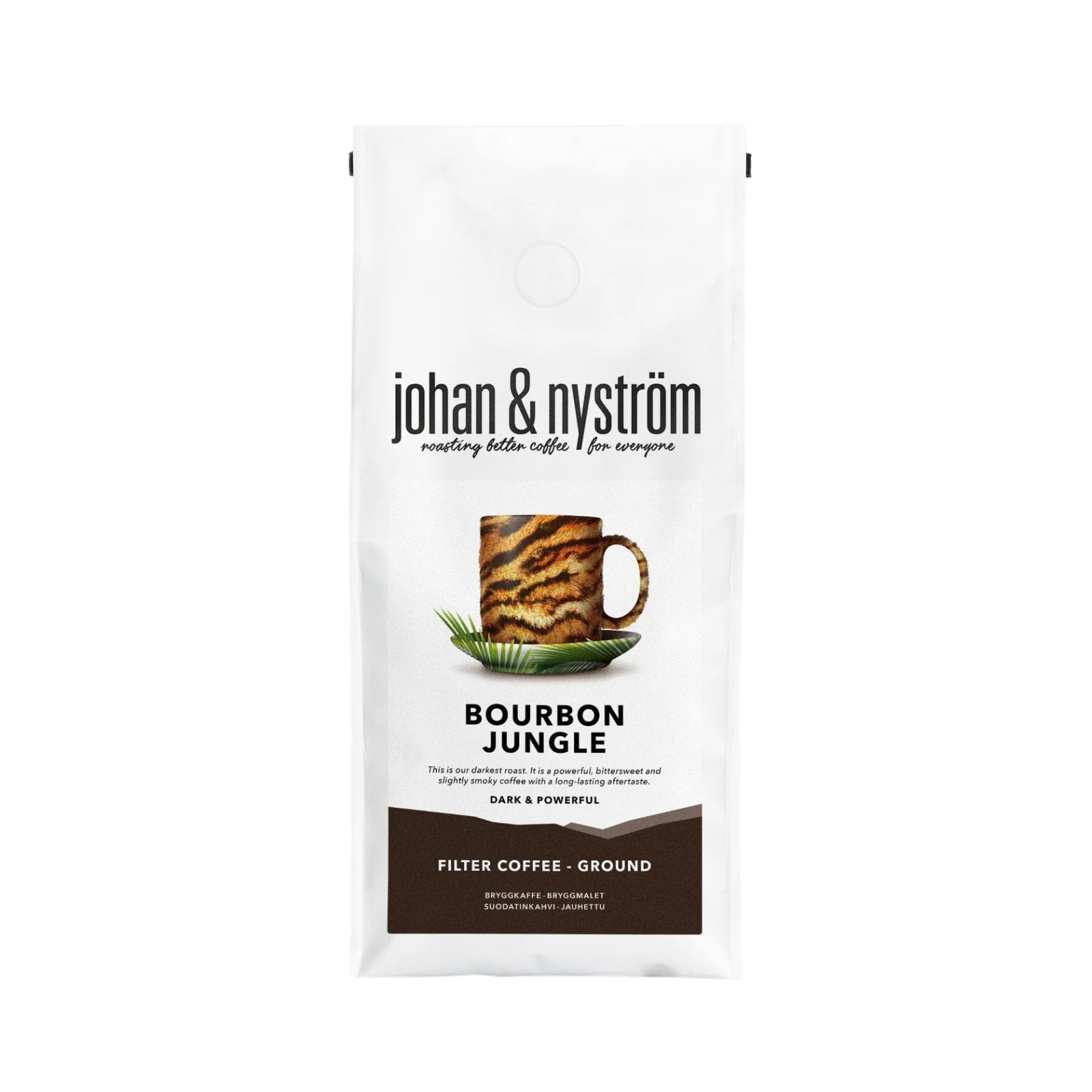 Kaffe Bourbon Jungle Ground Coffee 500 g