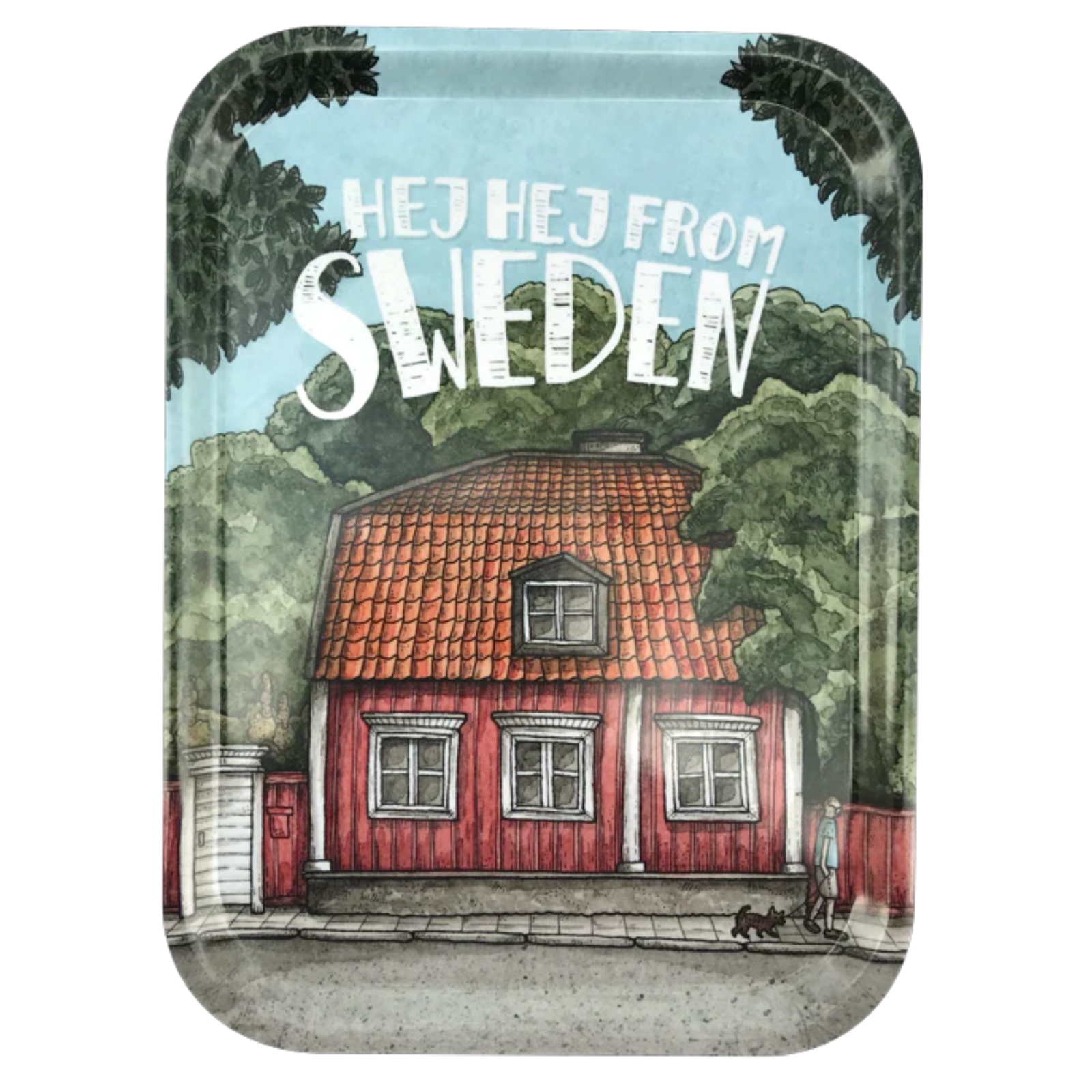 Bricka Hej hej from Sweden