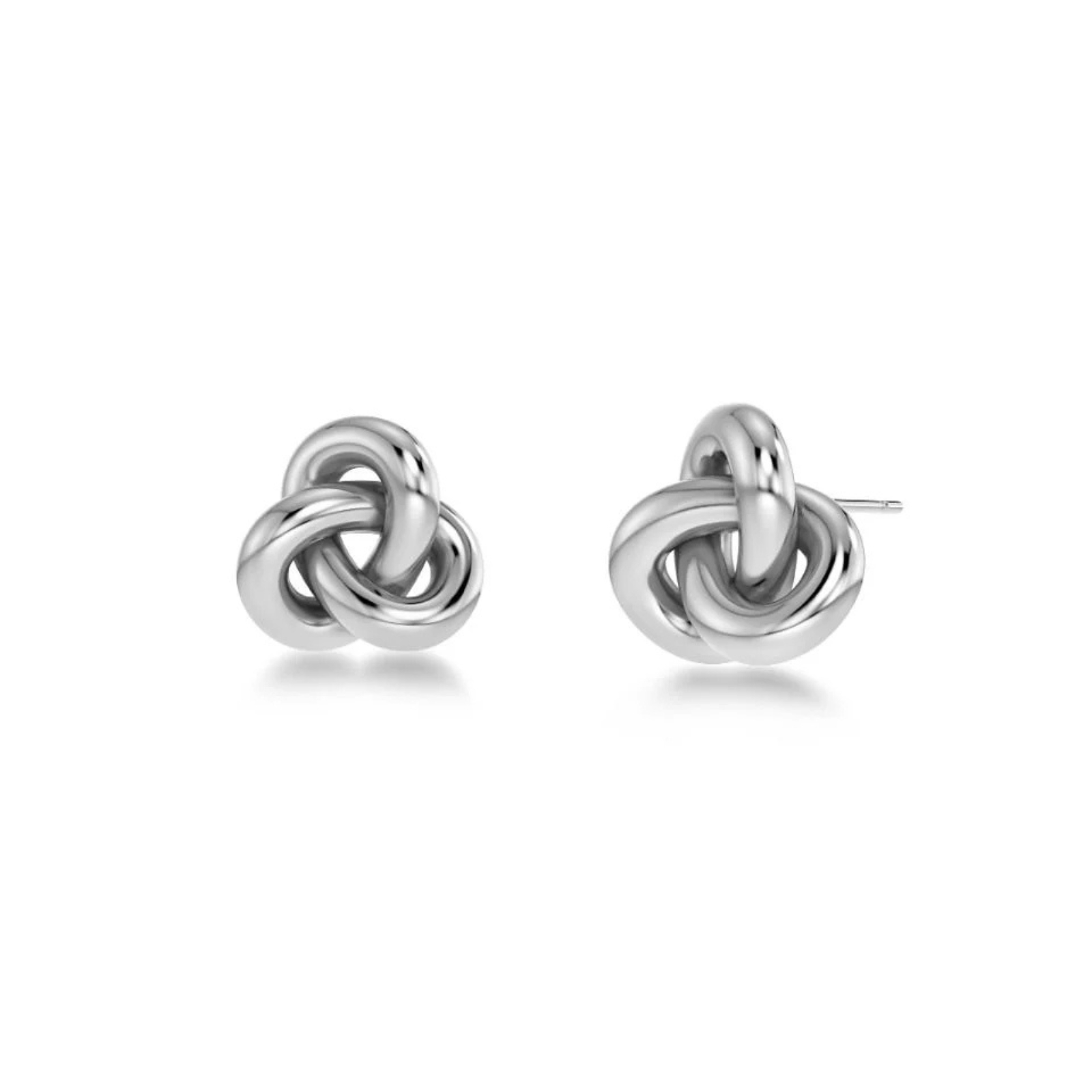 Örhängen Infinity Knot Small Stål