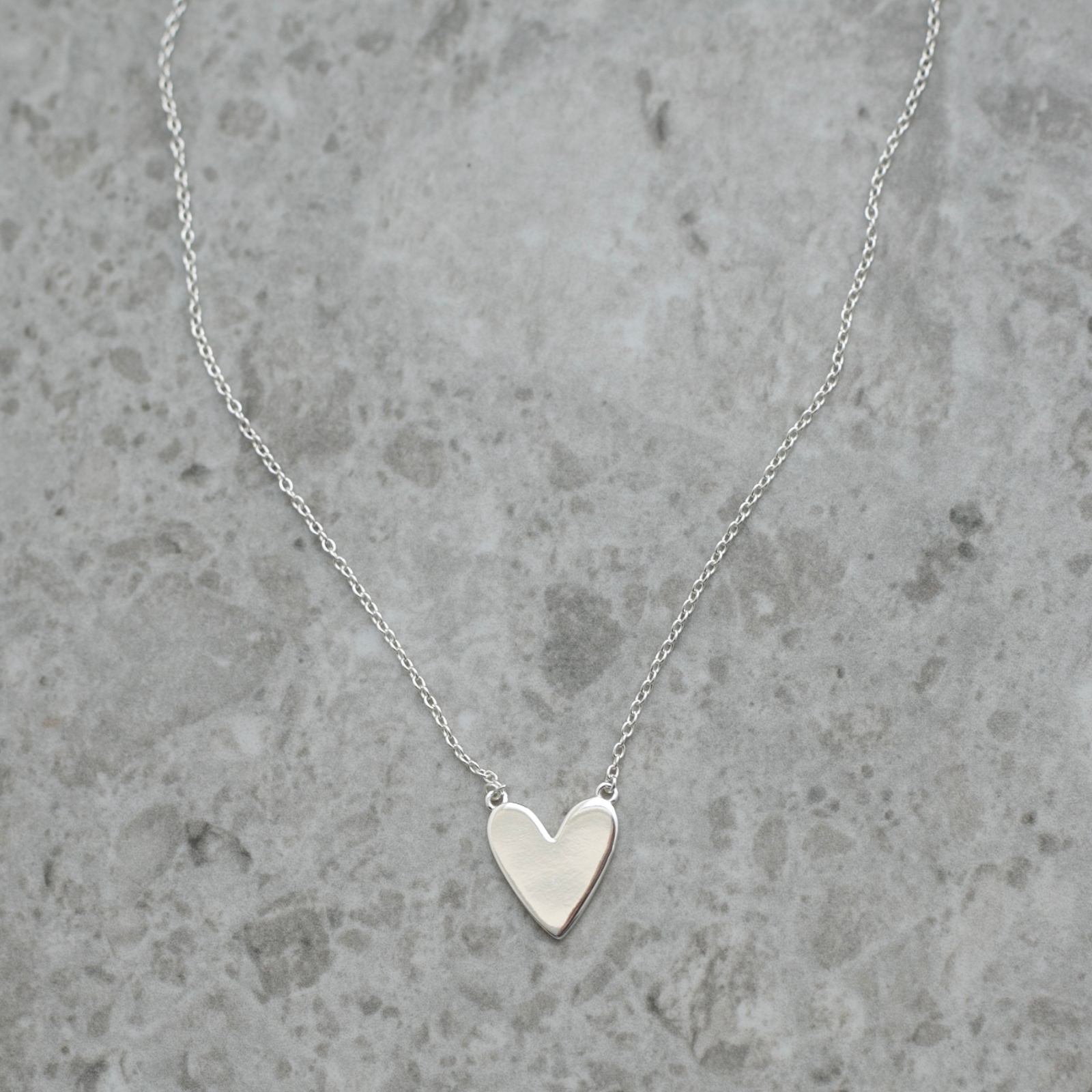 Halsband Freja 45 cm silver