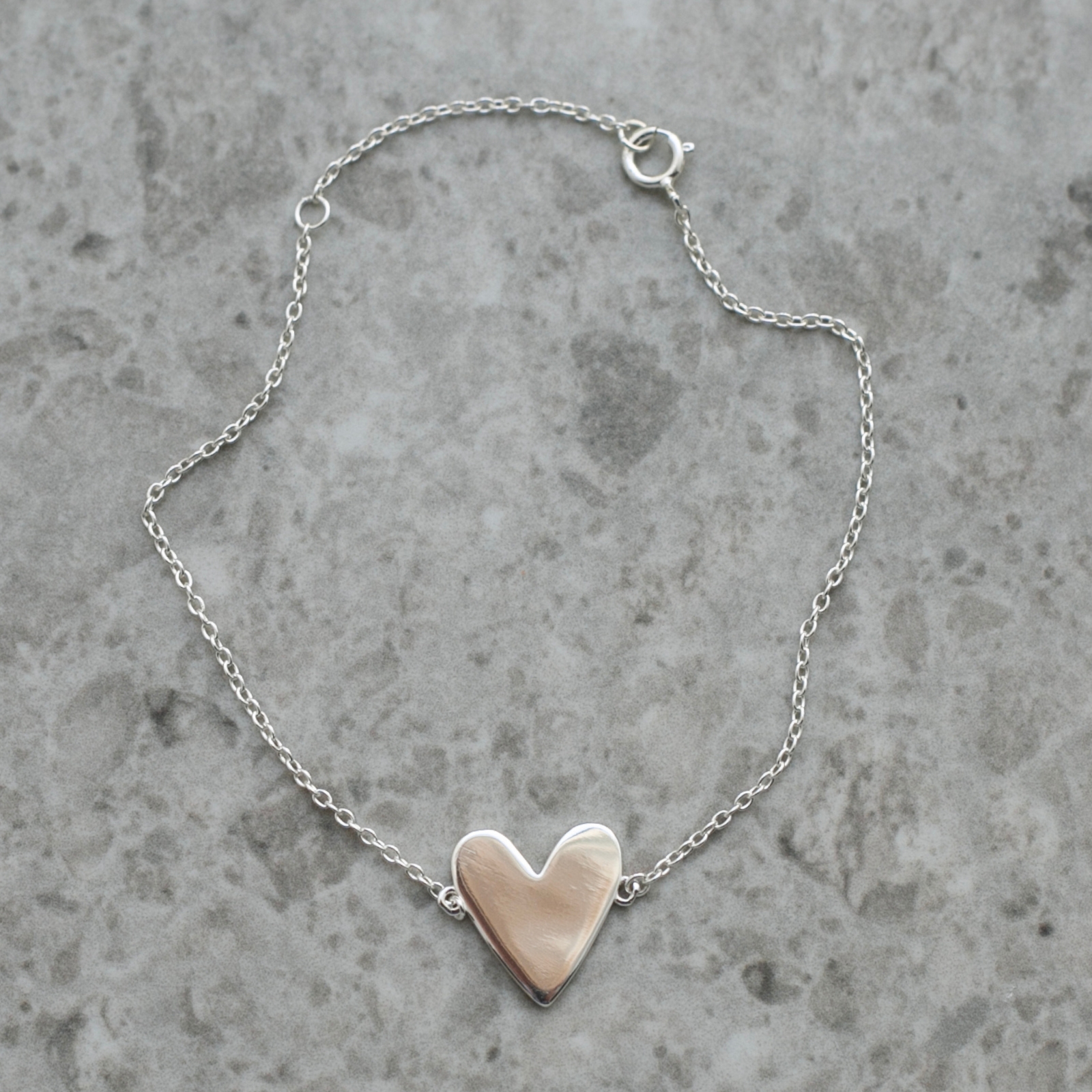 Armband Freja 19 cm silver