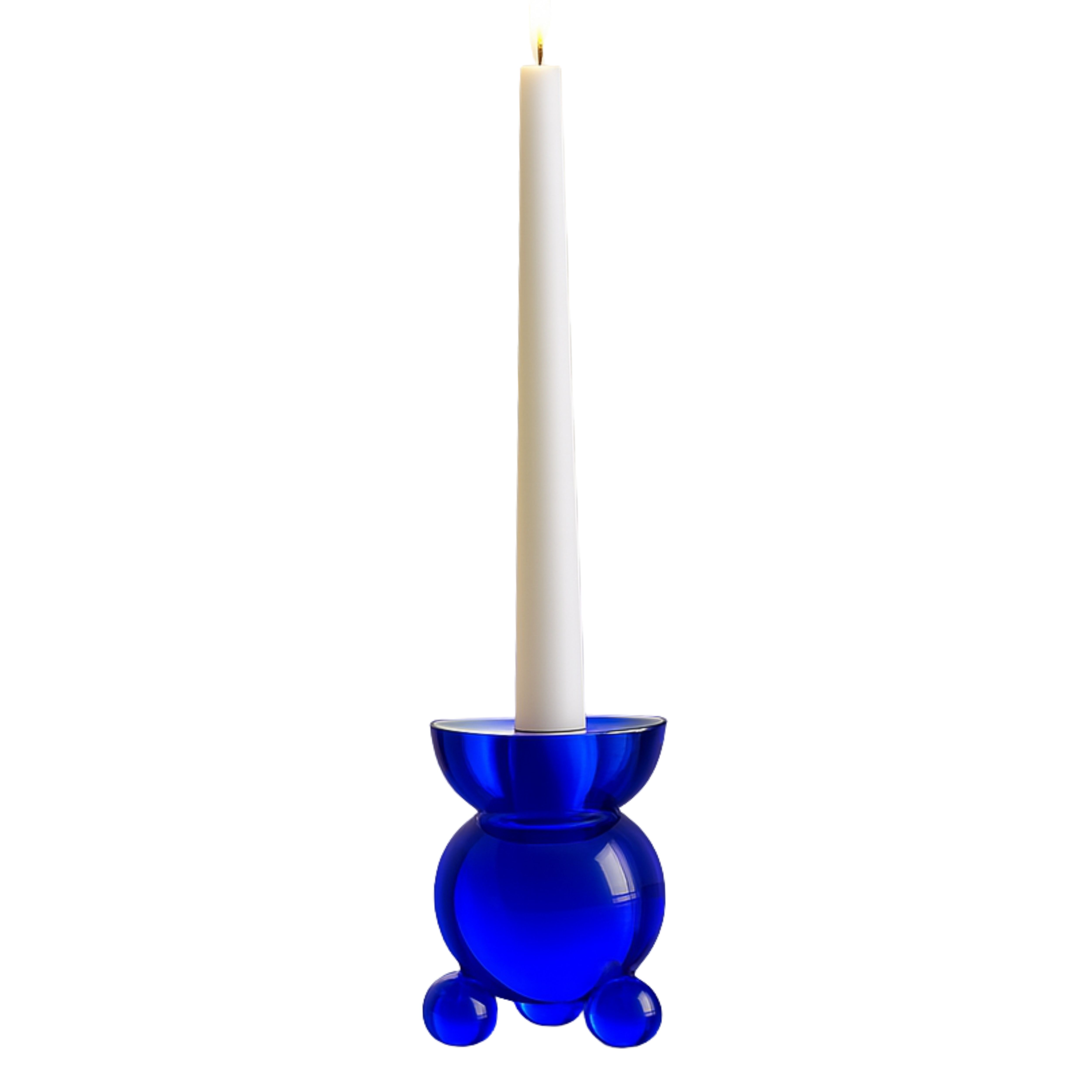 Ljusstake DT Kulan S Blå