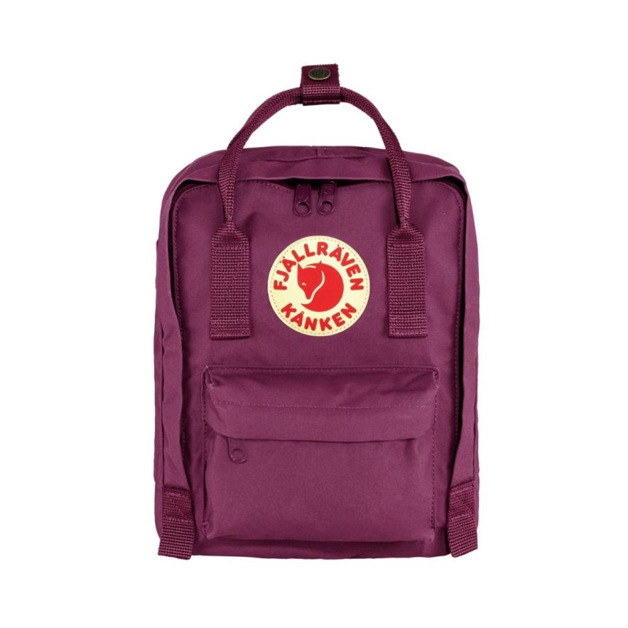 fjllrven mini ryggsck barn Kanken miniryggsck Kungsbl 29 x 20 x 13, 7 Liter : Fjallraven Mode Kanken Mini is a smaller variety that fits children as well as adults who want a very small backpack Fjllrven Knken Mini - Fog