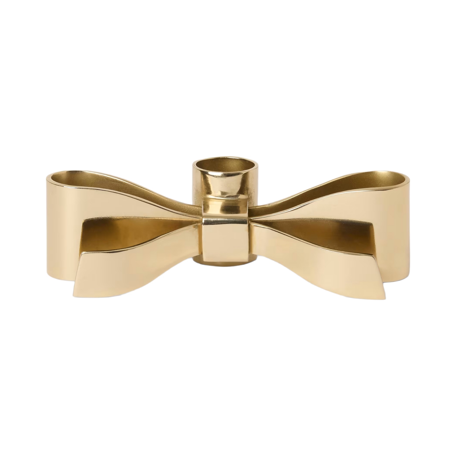 Ljusstake Bow låg Guld