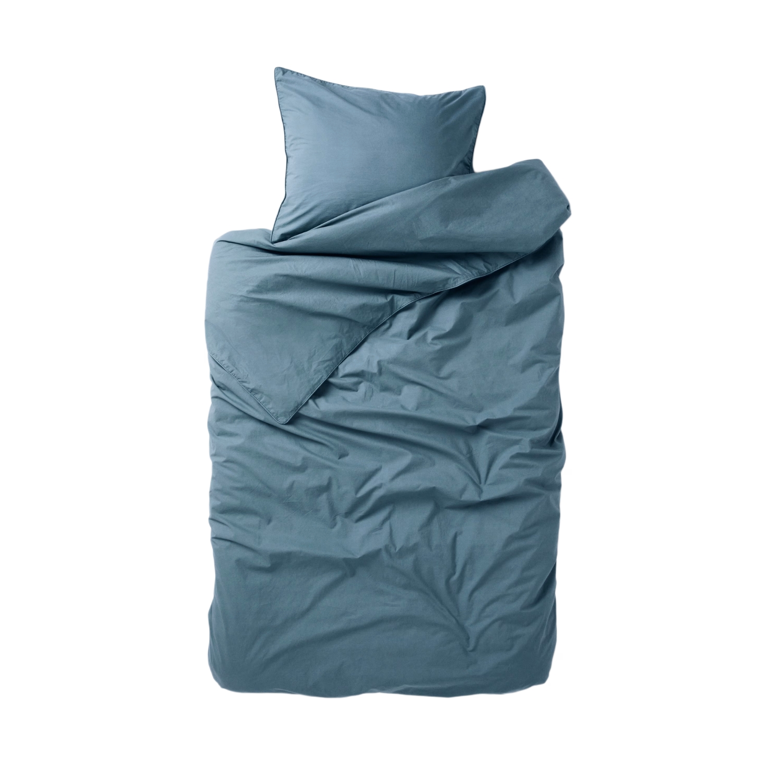 Bäddset Vide Percale 150x210cm Blå