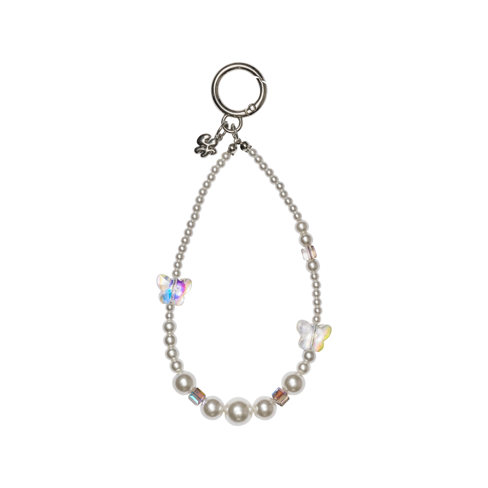 Mobile bracelet DRM-LND white butterfly