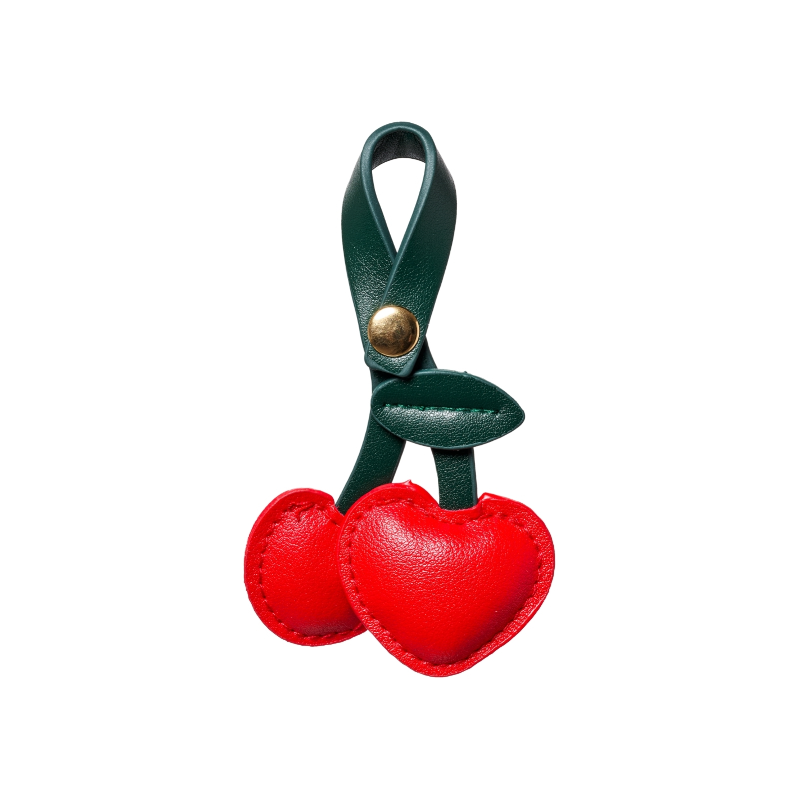 BAG CHARM Cherry Red