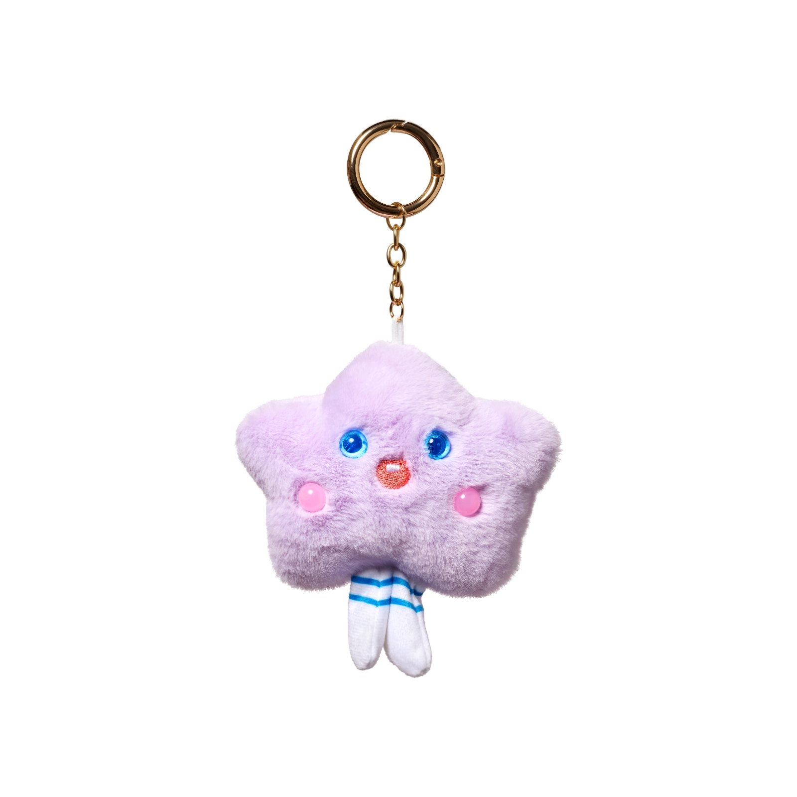 BAG CHARM Star Purple