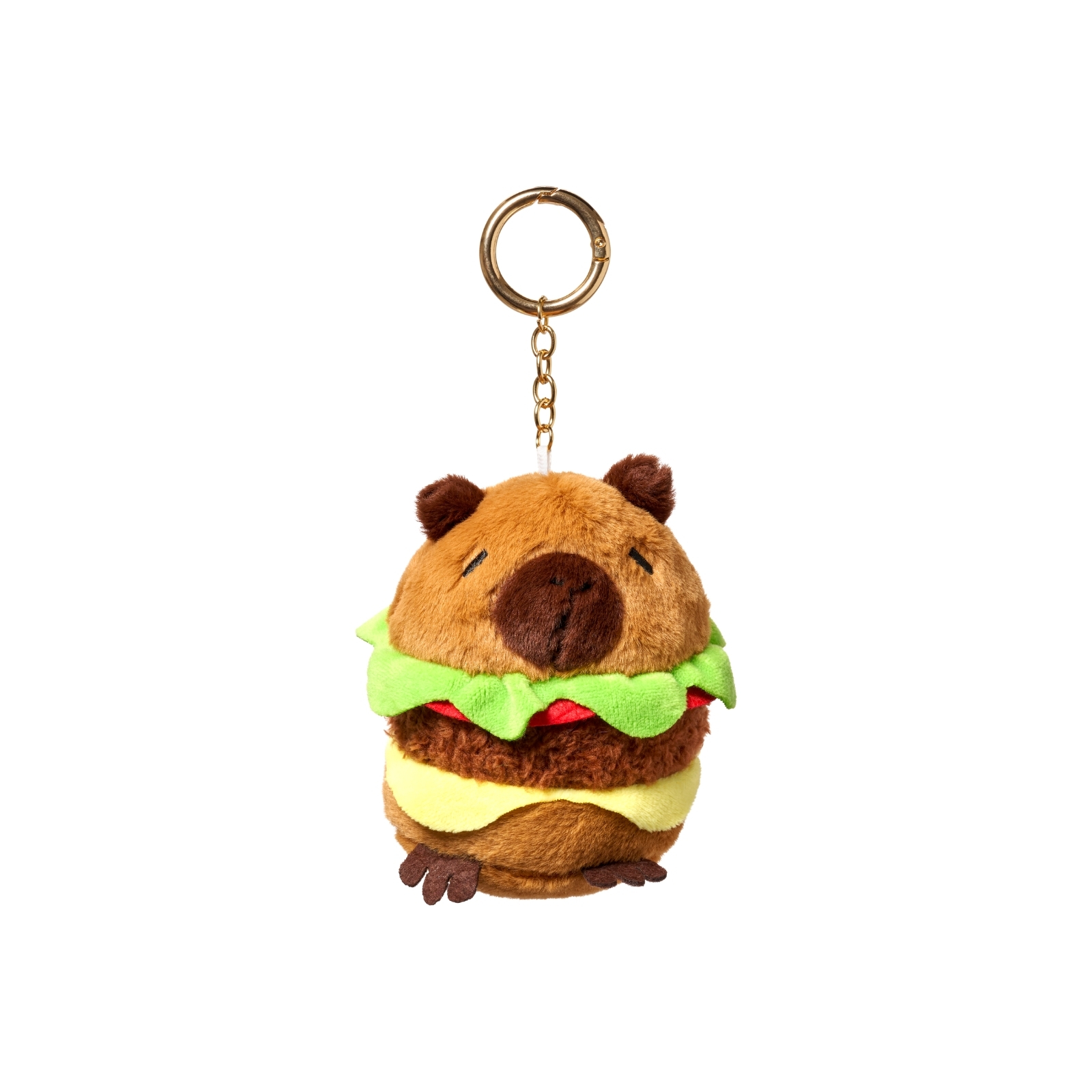 BAG CHARM Burger Capybara