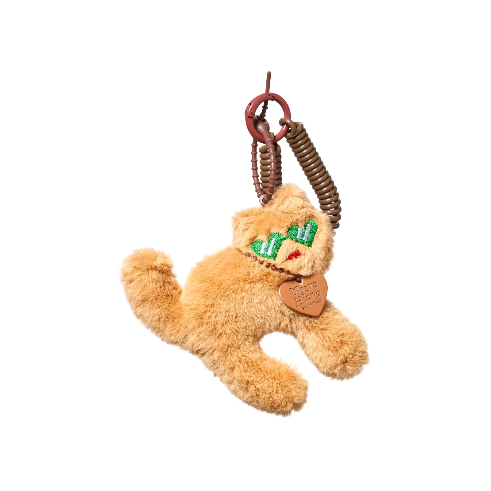 BAG CHARM Cool Cat Brown