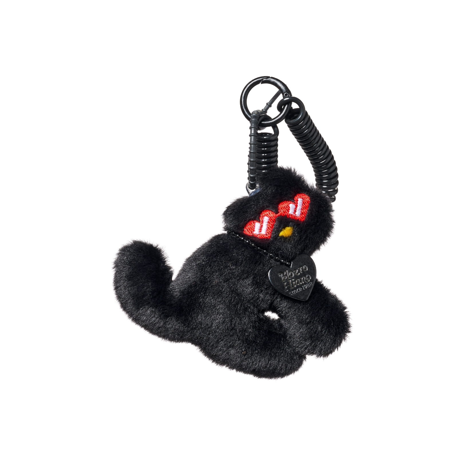 BAG CHARM Cool Cat Black
