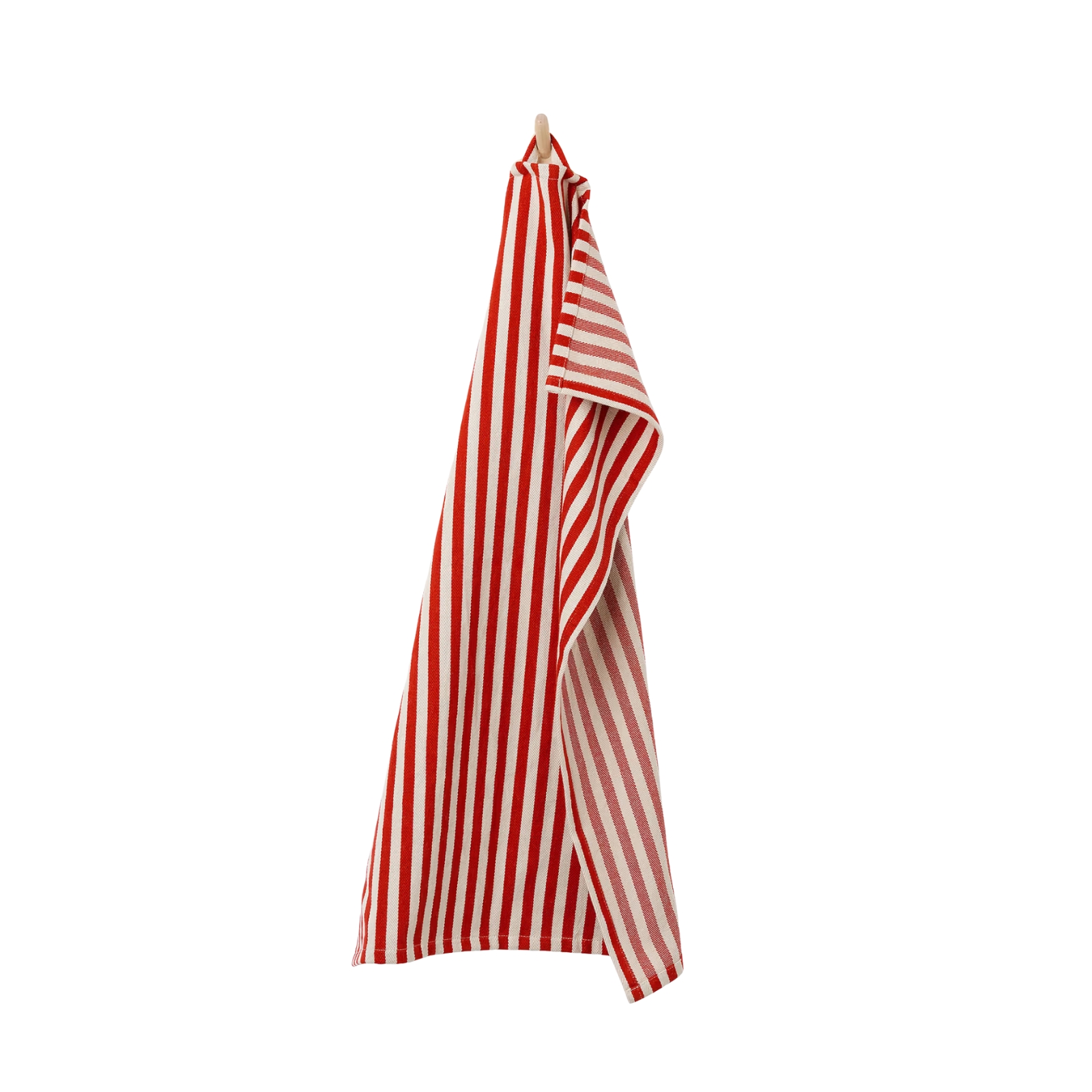 Kökshandduk Stripea 50x70cm red