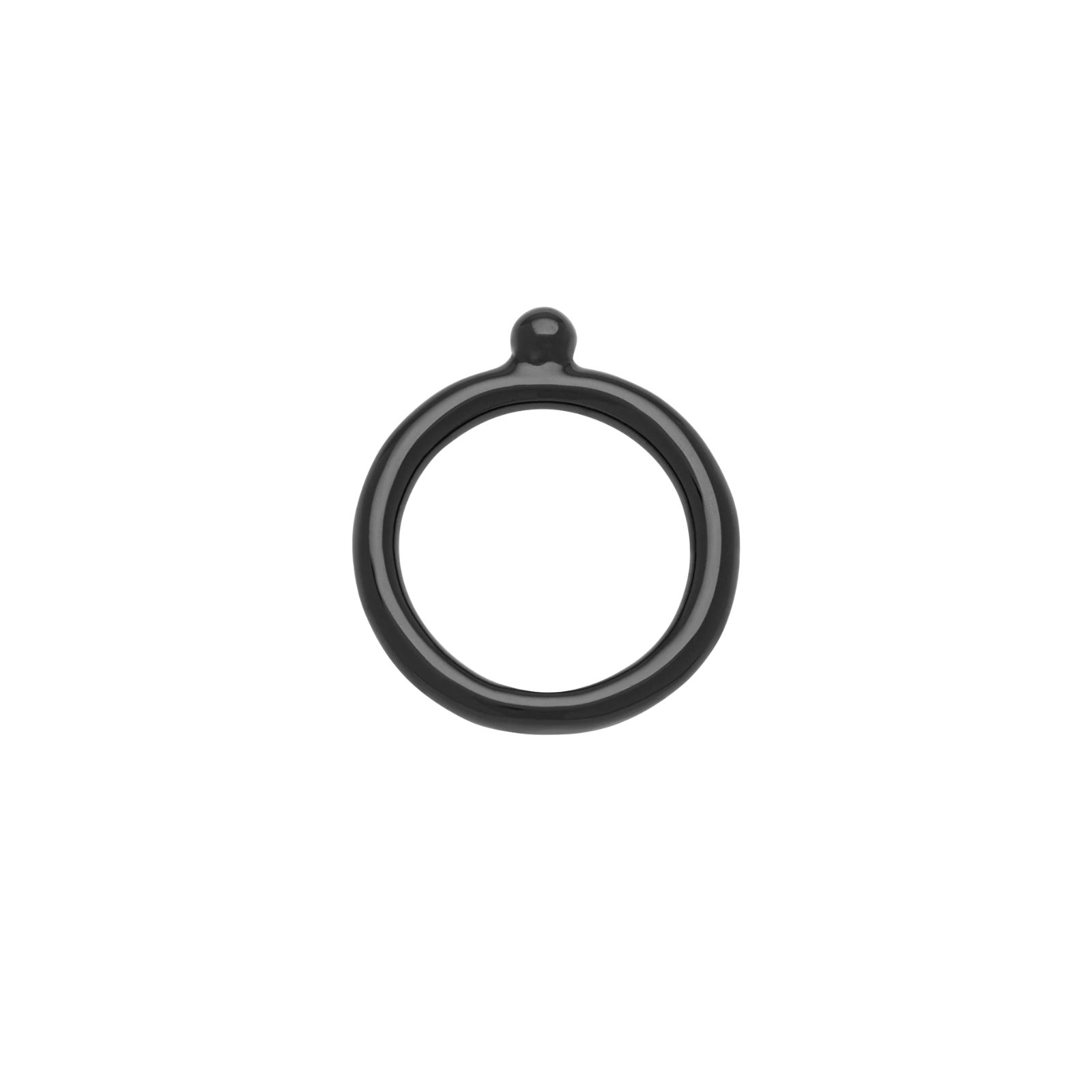 Ring Color top Svart 19 mm