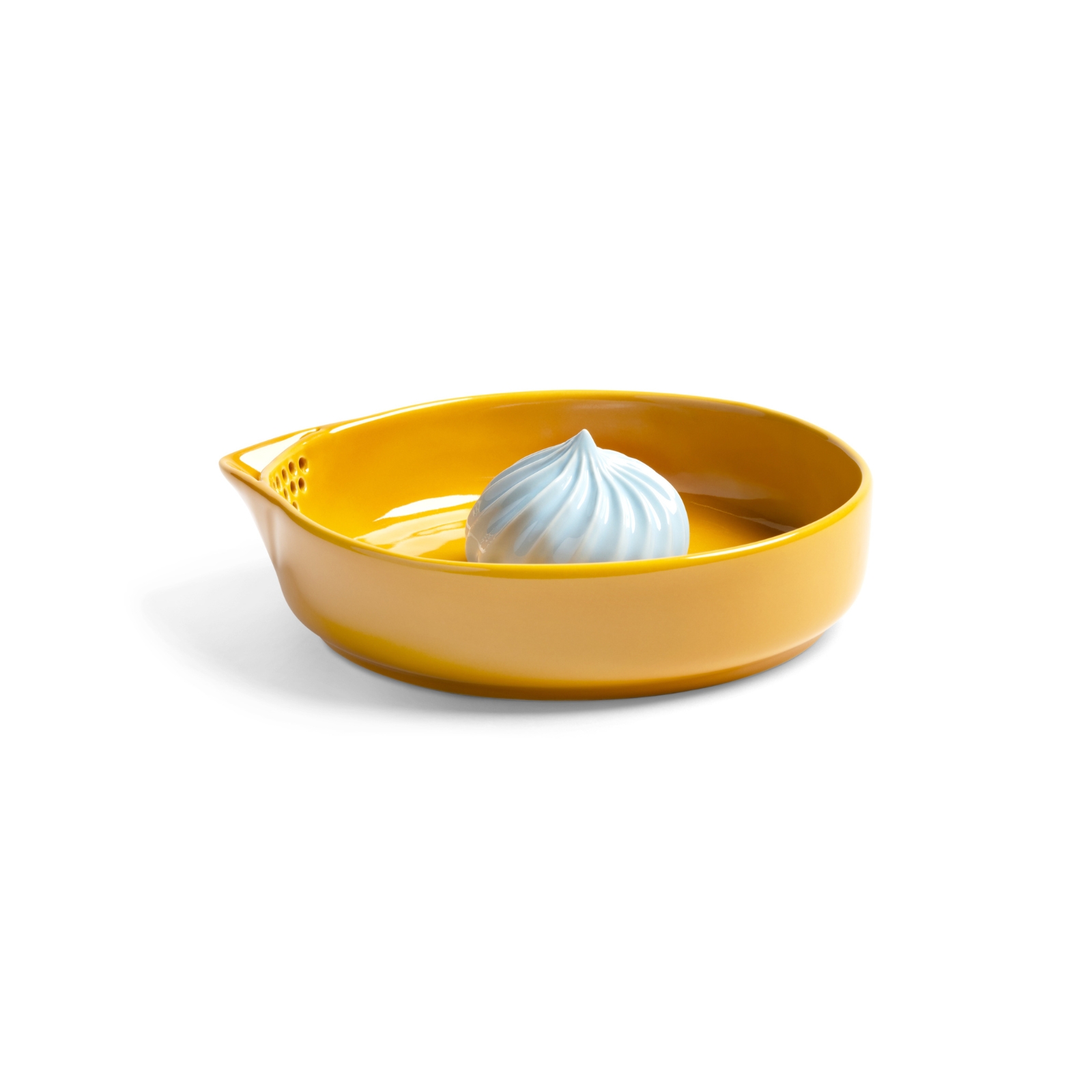 Citruspress pudding Gul