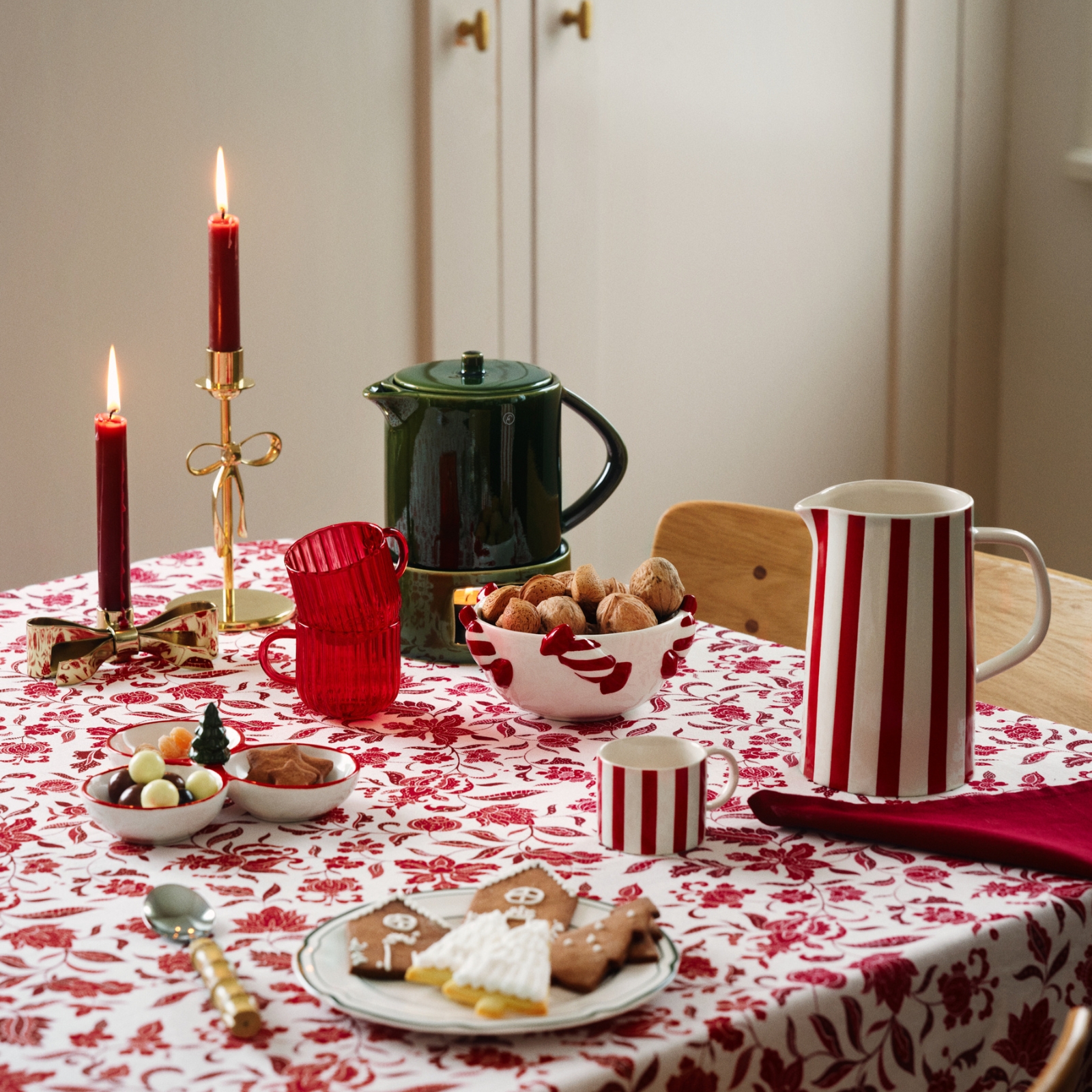Mugg ADA Rand 10 cl röd, Åhléns Home | Handla muggar online ...