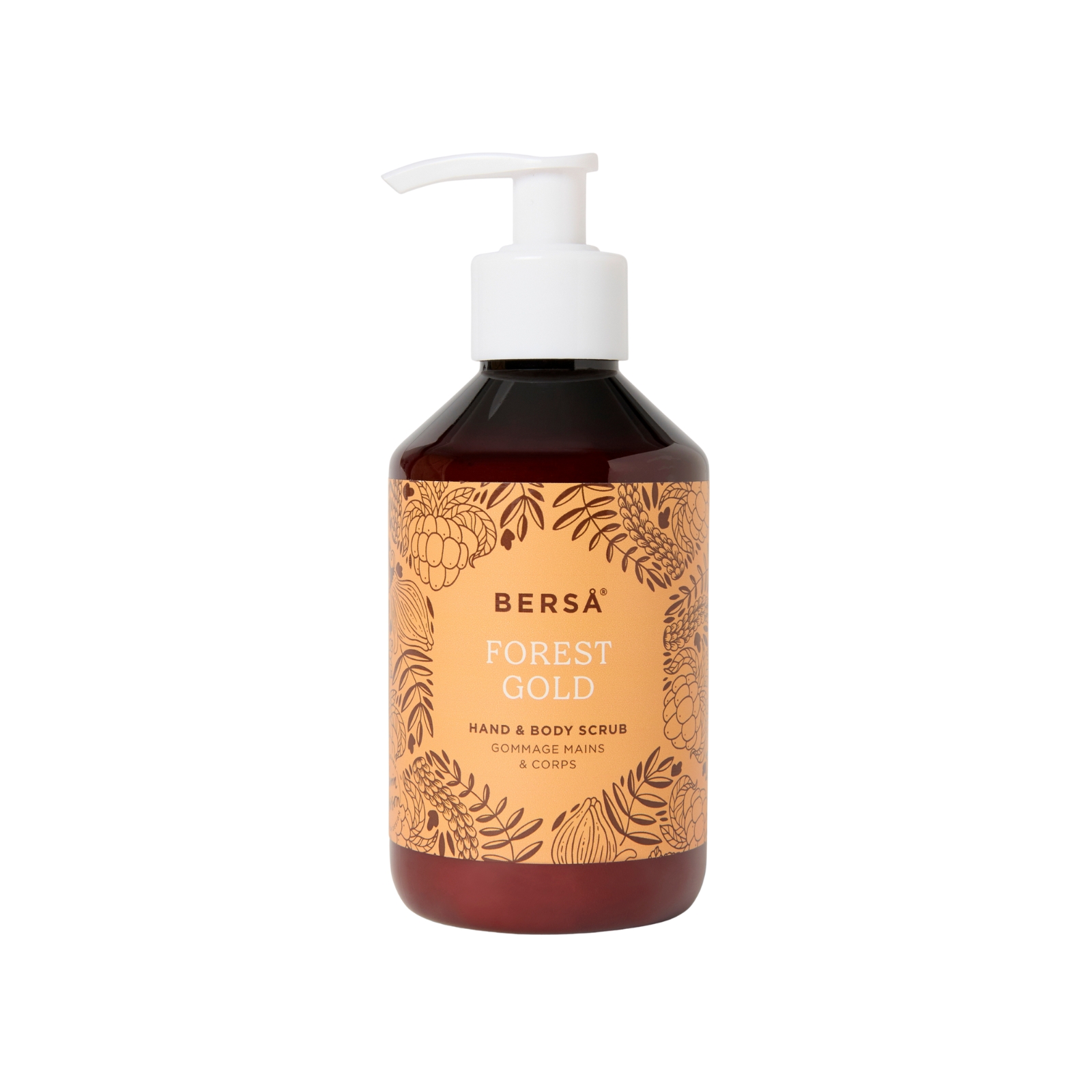 Hand & body scrub Berså 250 ml Forest gold
