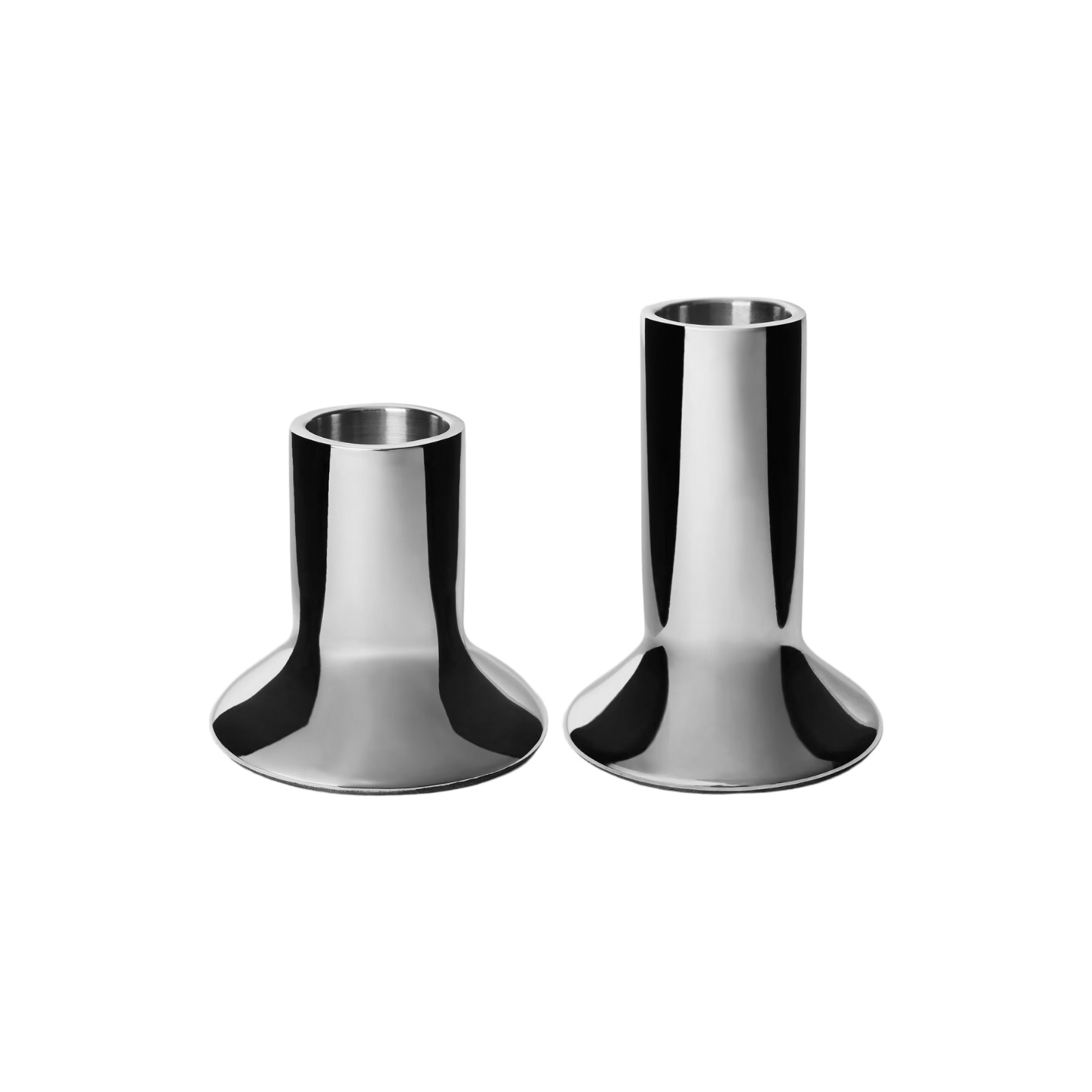 Ljusstake Mano 2-p Silver