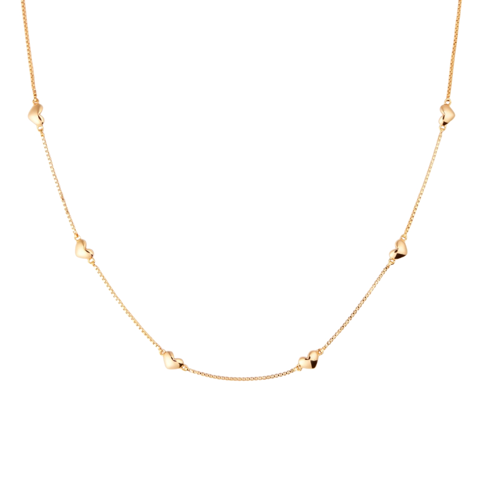 Halsband Love Links Guld