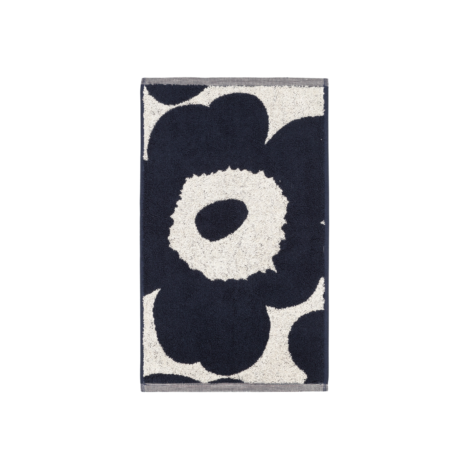 Gästhandduk Unikko 30x50 cm mörkblå