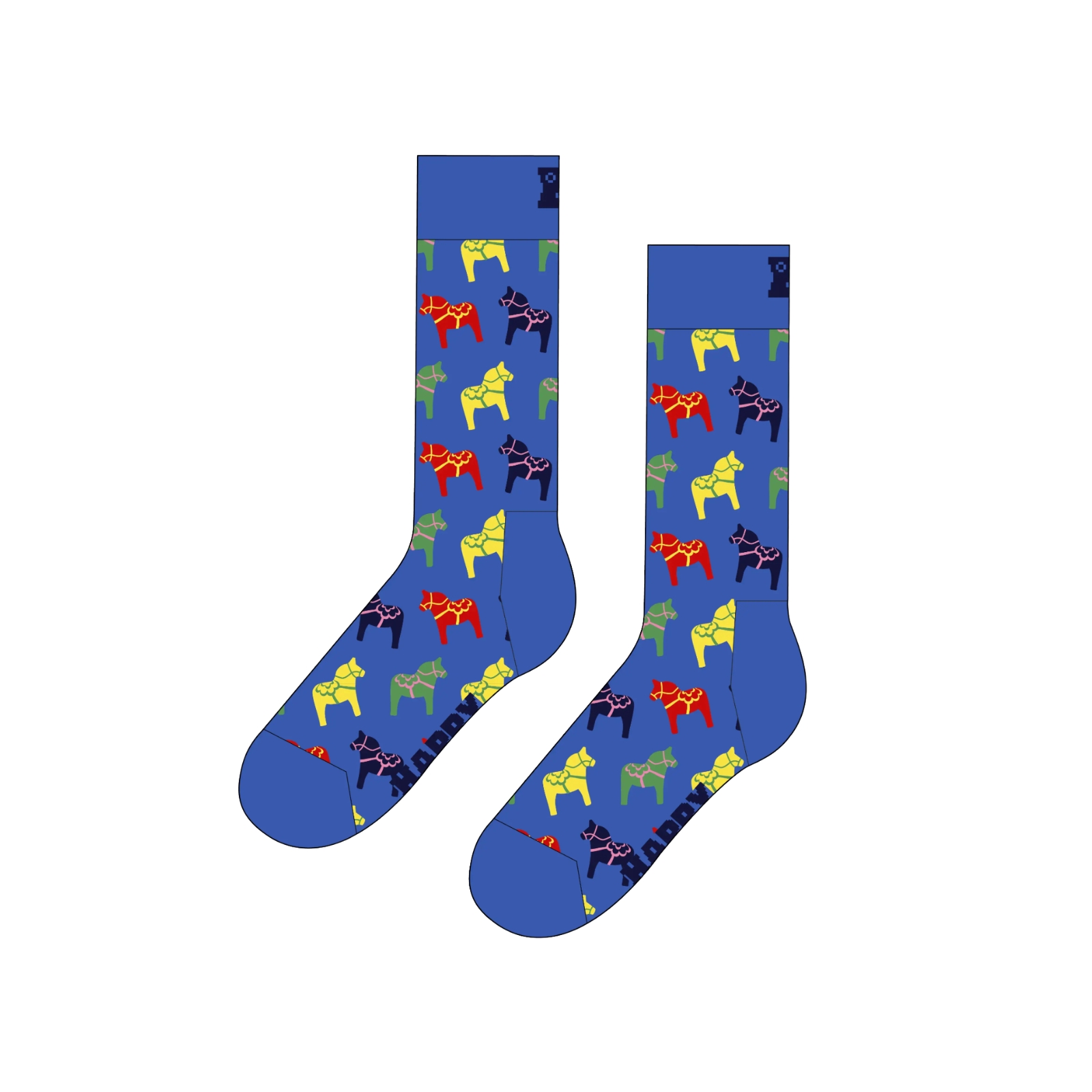 Strumpor Dala horse 41-46