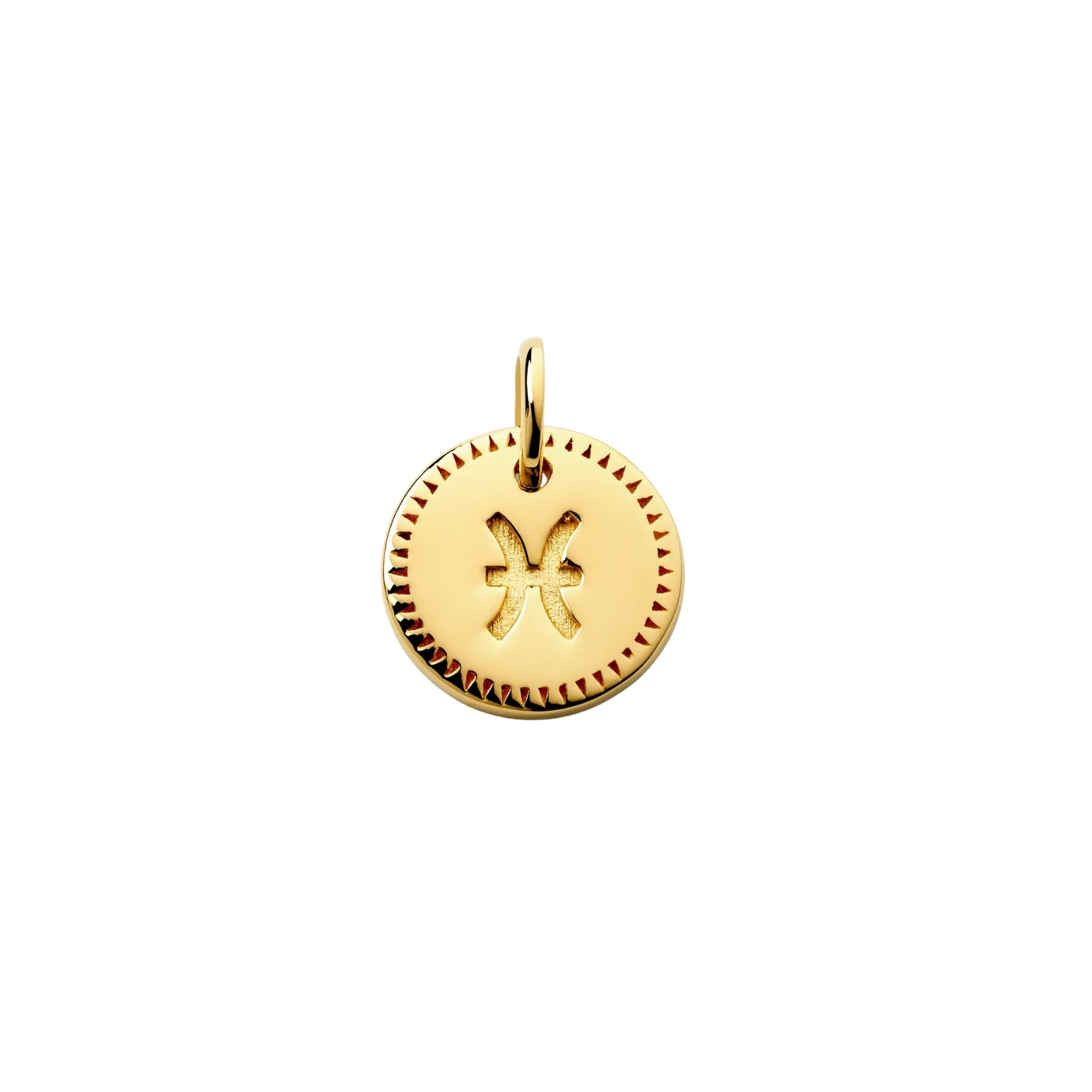 Berlock Beloved Zodie Pisces Guld