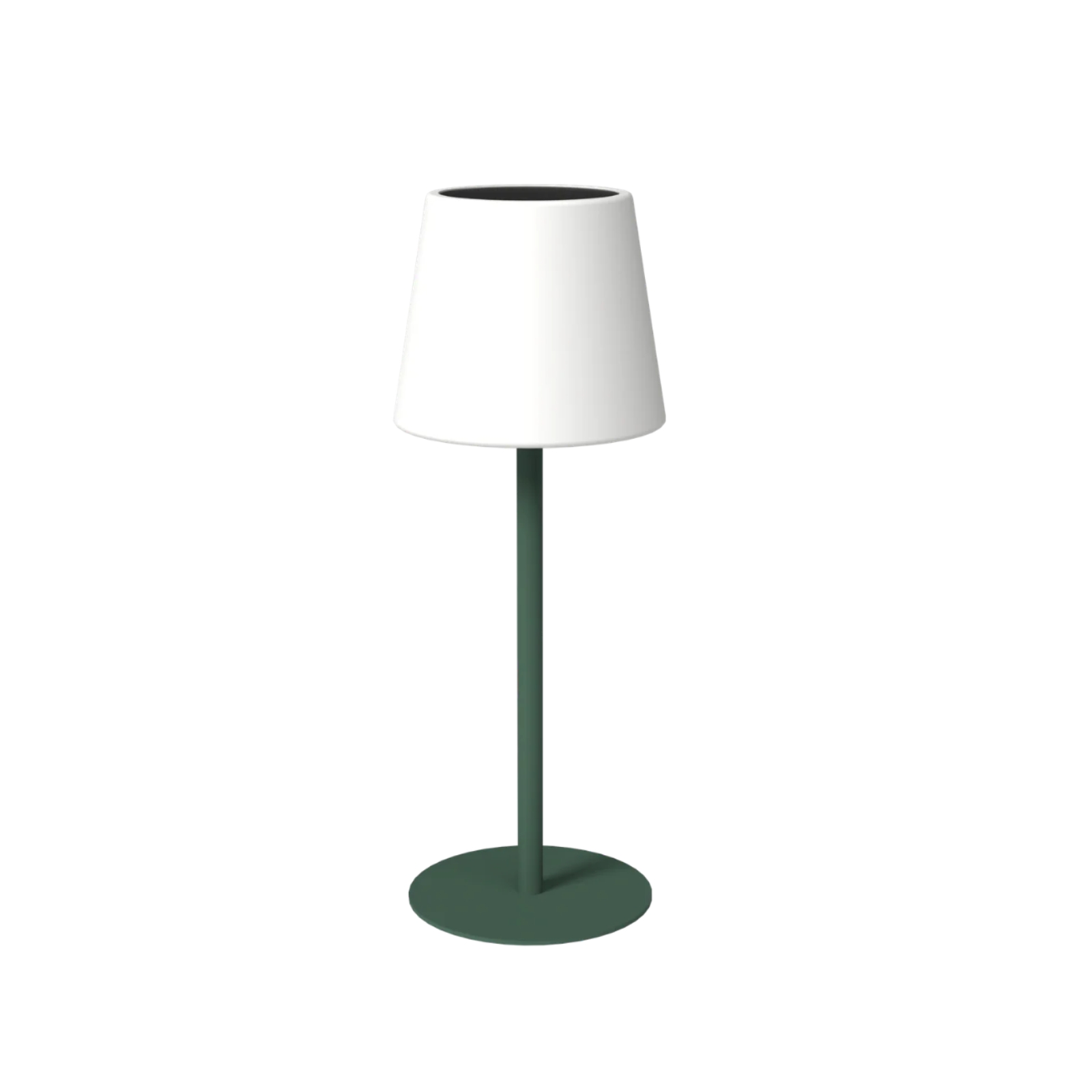 Bordslampa Arc Solcell USB Nordic green