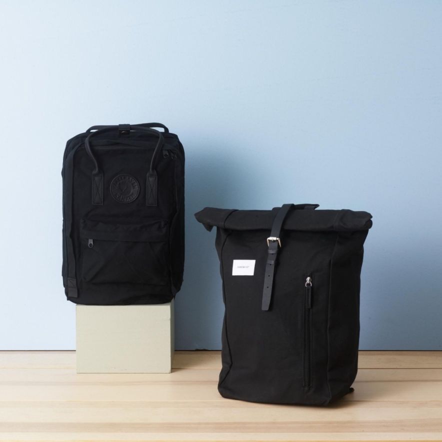 Laptop Backpack Kanken Mini No Black Shop Fjallraven Kanken Black