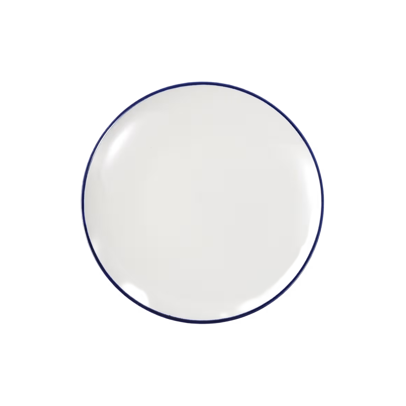 Assiette Parisa 19cm Bom vit/blå