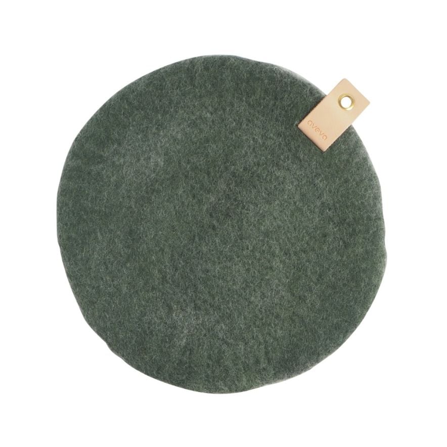 Läs mer om Sittdyna Ull 33cm Moss green