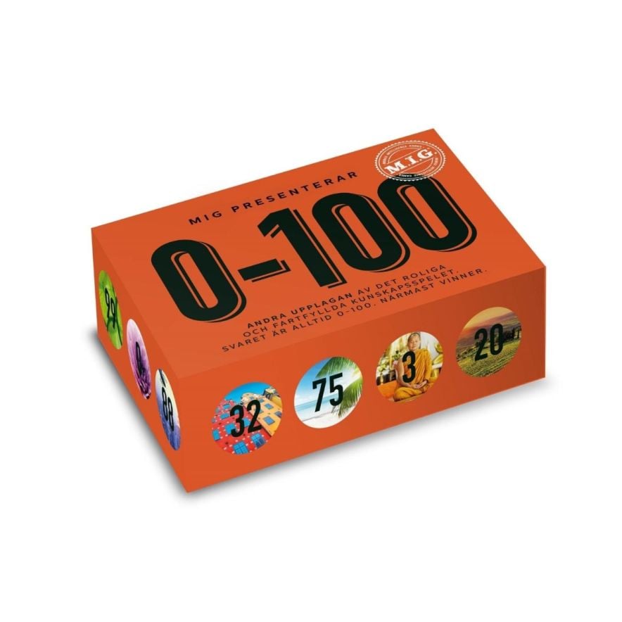 Spel MIG 0-100 Orange