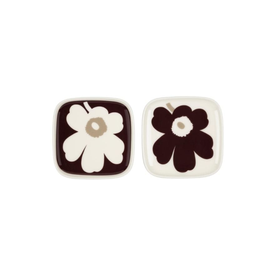 Marimekko Assiett UNIKKO 10x10cm 2-pack