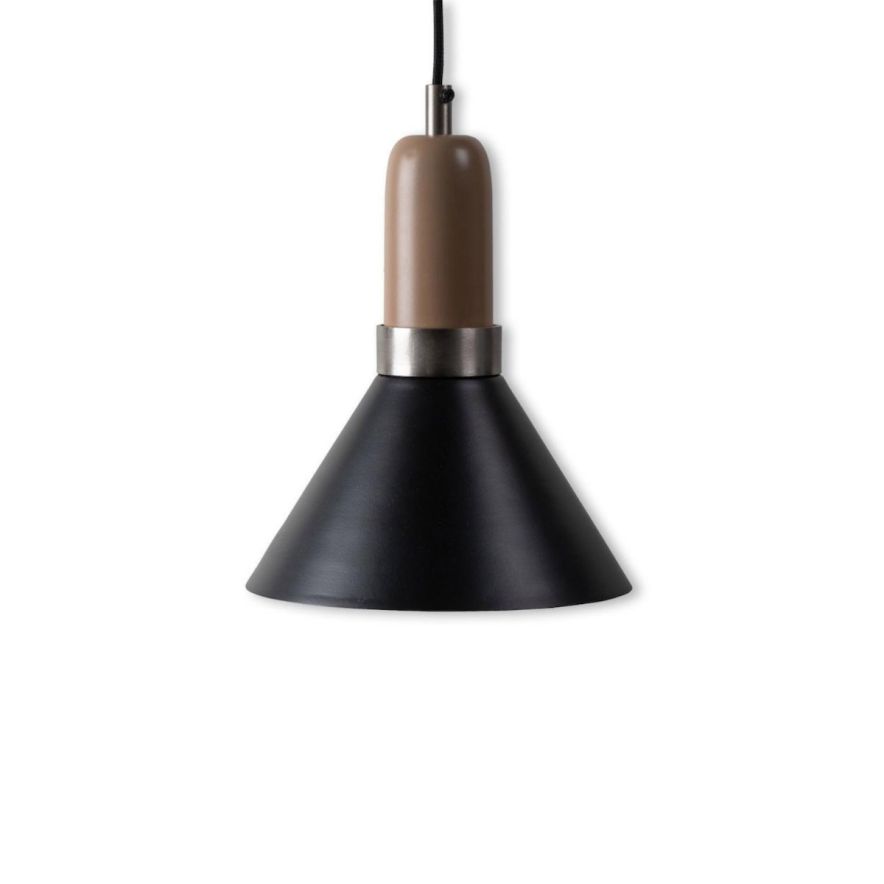 ByOn Taklampa Yumi L Svart/Beige