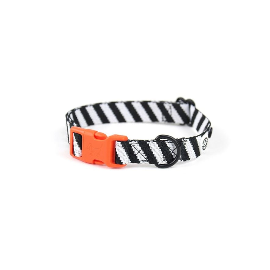 Barkalot Hundhalsband Zebra S